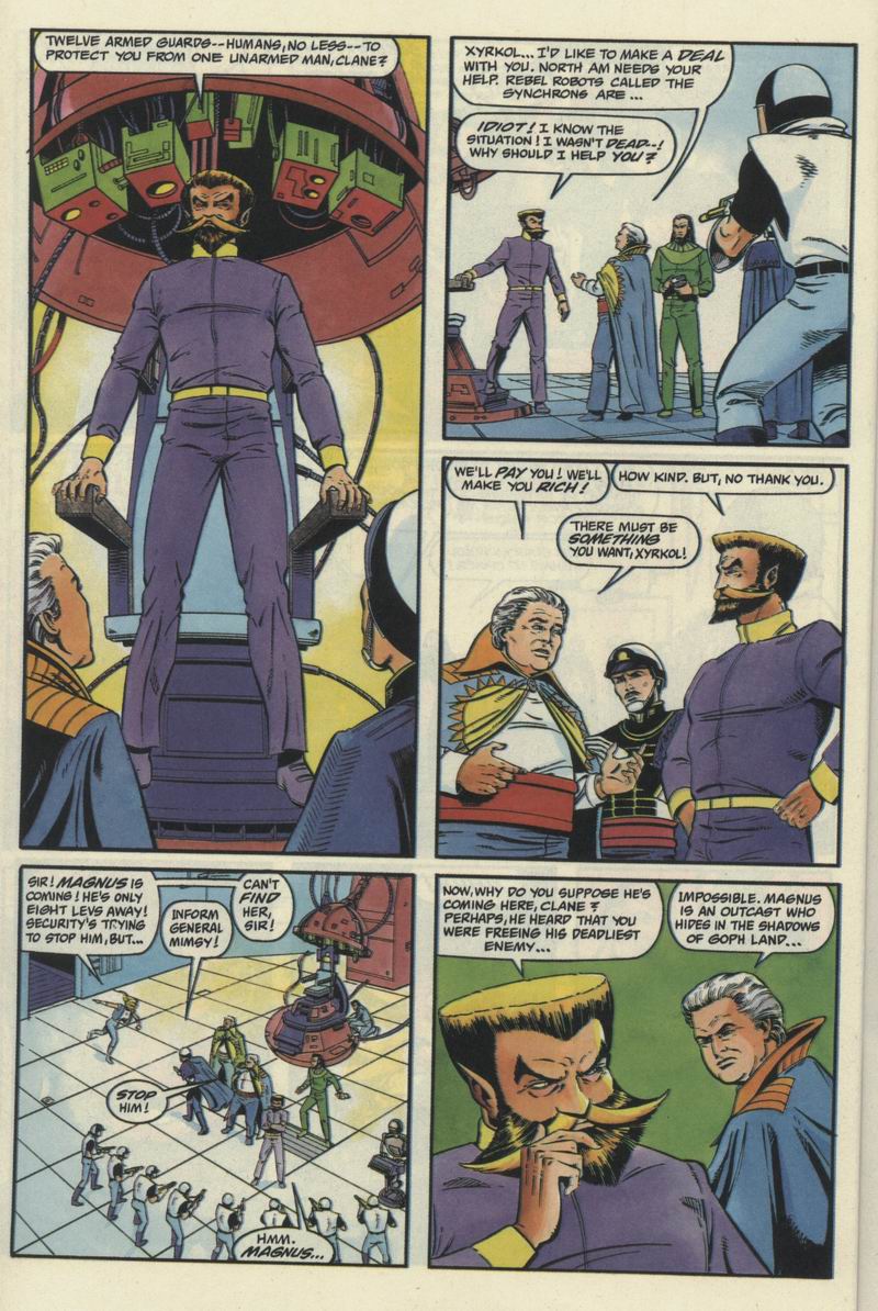 Read online Magnus Robot Fighter (1991) comic -  Issue #10 - 14