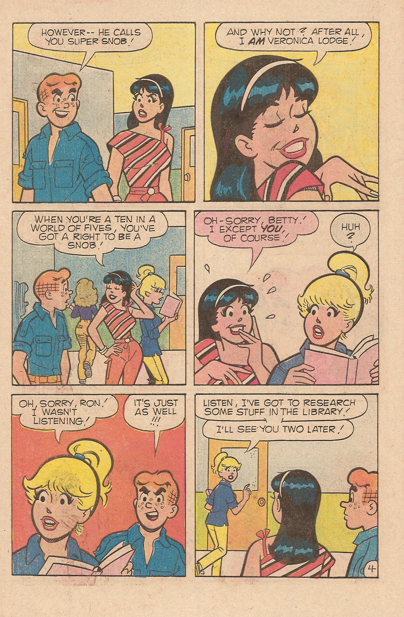 Read online Archie's Girls Betty and Veronica comic -  Issue #319 - 6