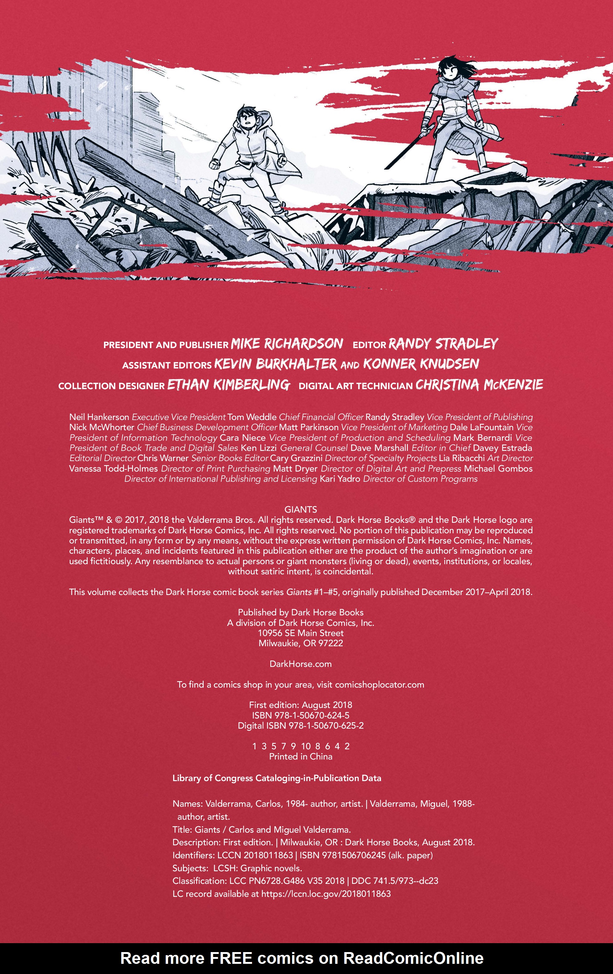 Read online Giants comic -  Issue # _TPB - 5