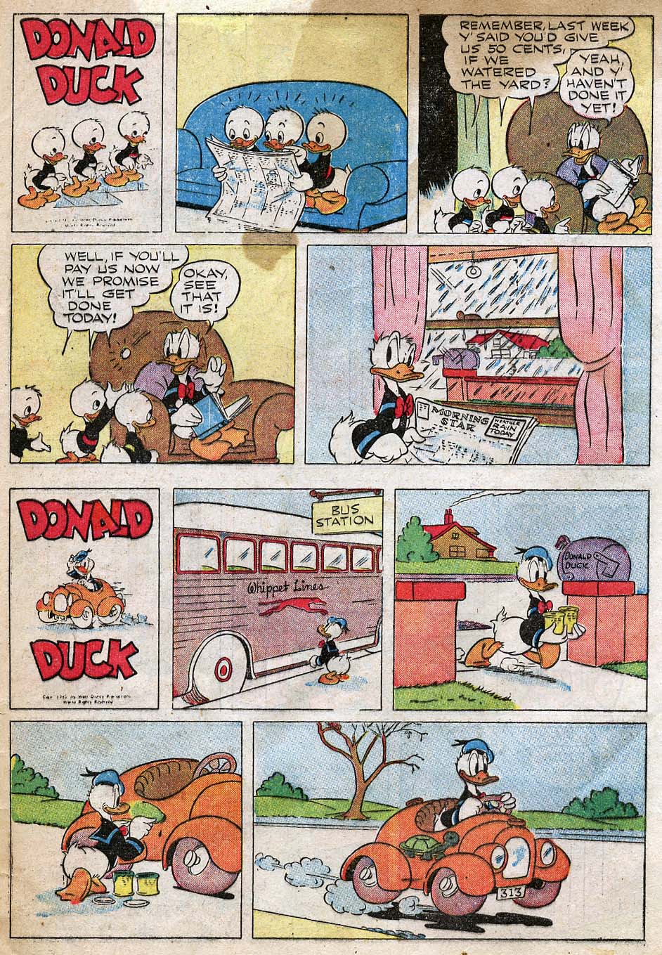 Read online Walt Disney's Comics and Stories comic -  Issue #96 - 47