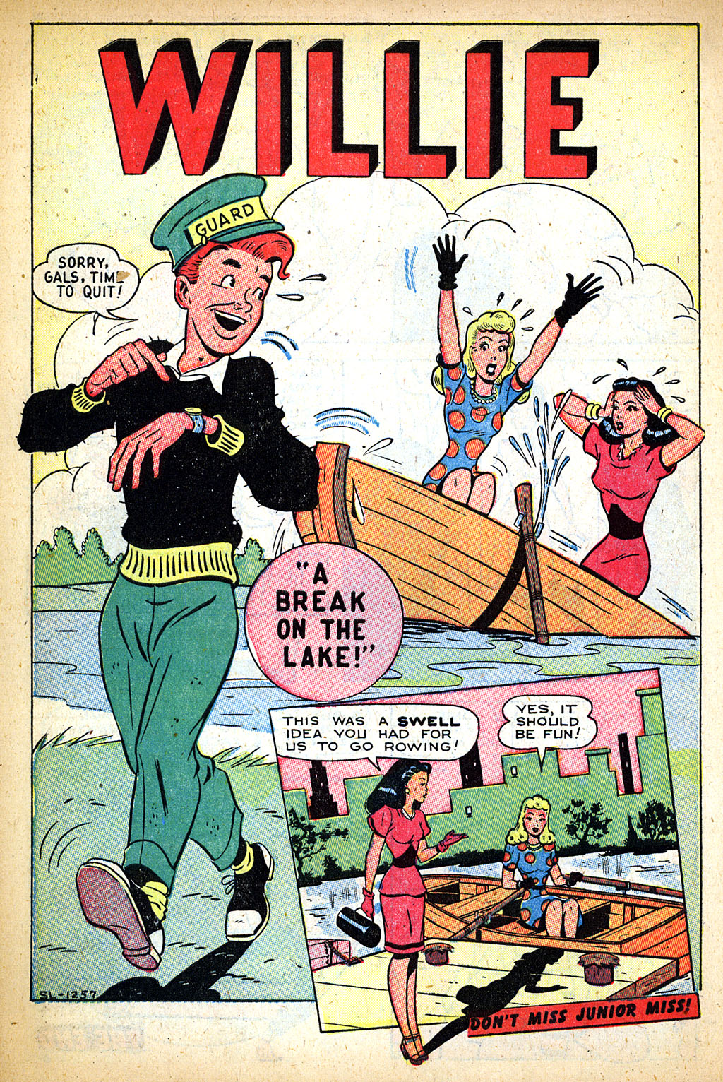 Read online Willie Comics (1946) comic -  Issue #7 - 12