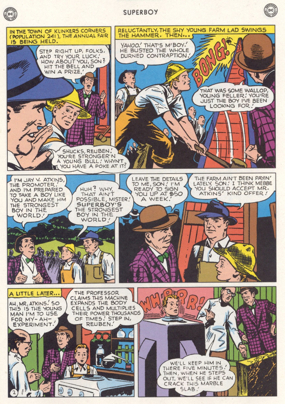 Read online Superboy (1949) comic -  Issue #1 - 34