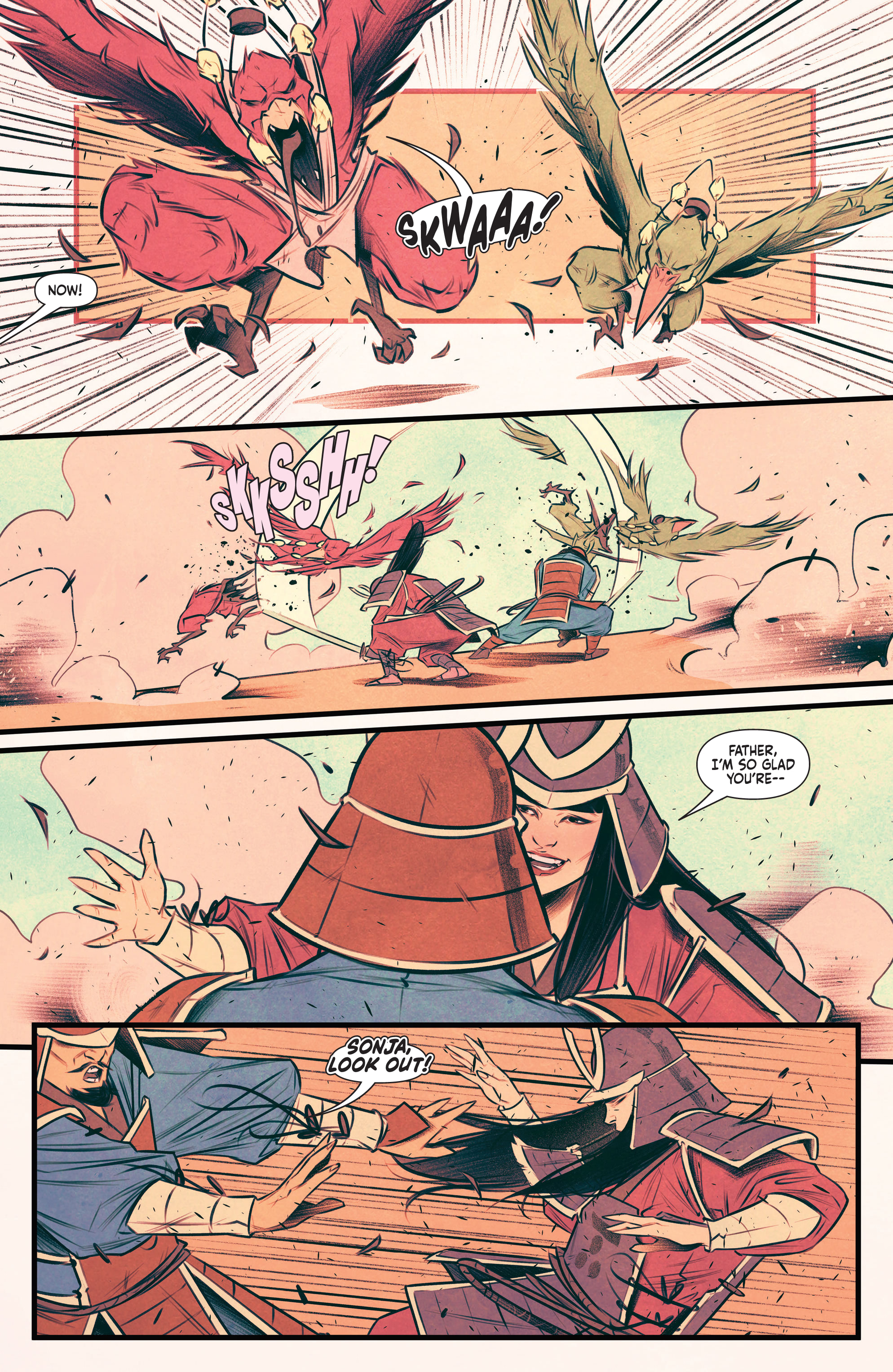 Read online Samurai Sonja comic -  Issue #4 - 17