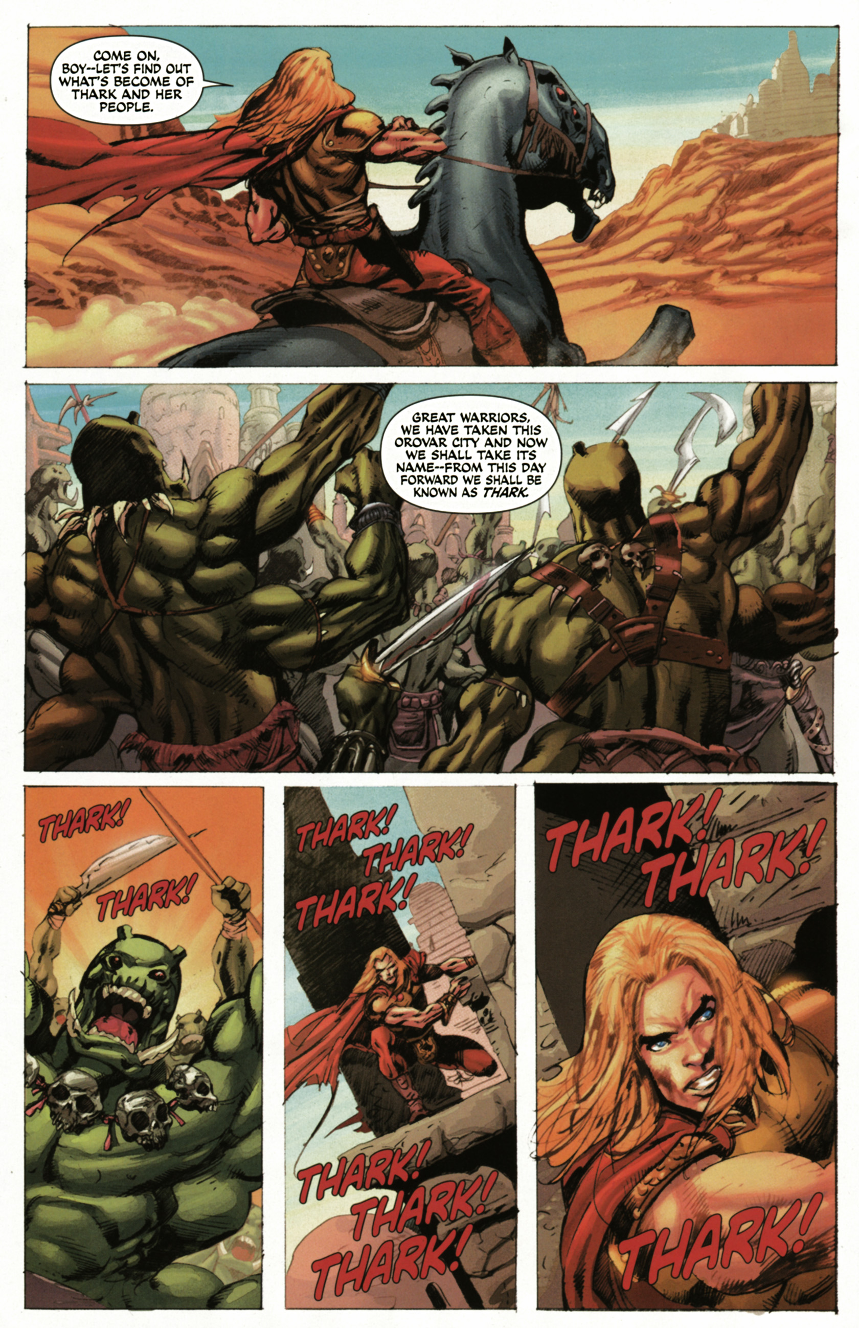 Read online Warlord of Mars: Fall of Barsoom comic -  Issue #3 - 8