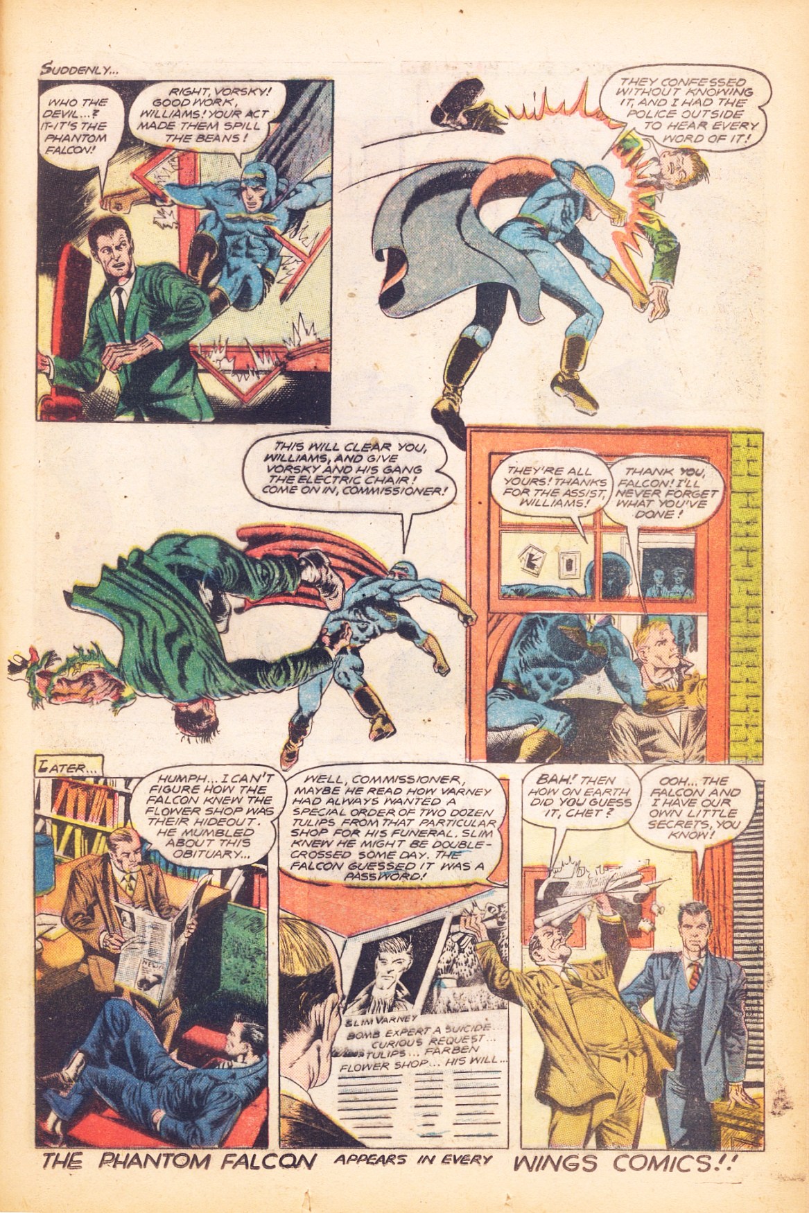 Read online Wings Comics comic -  Issue #101 - 35