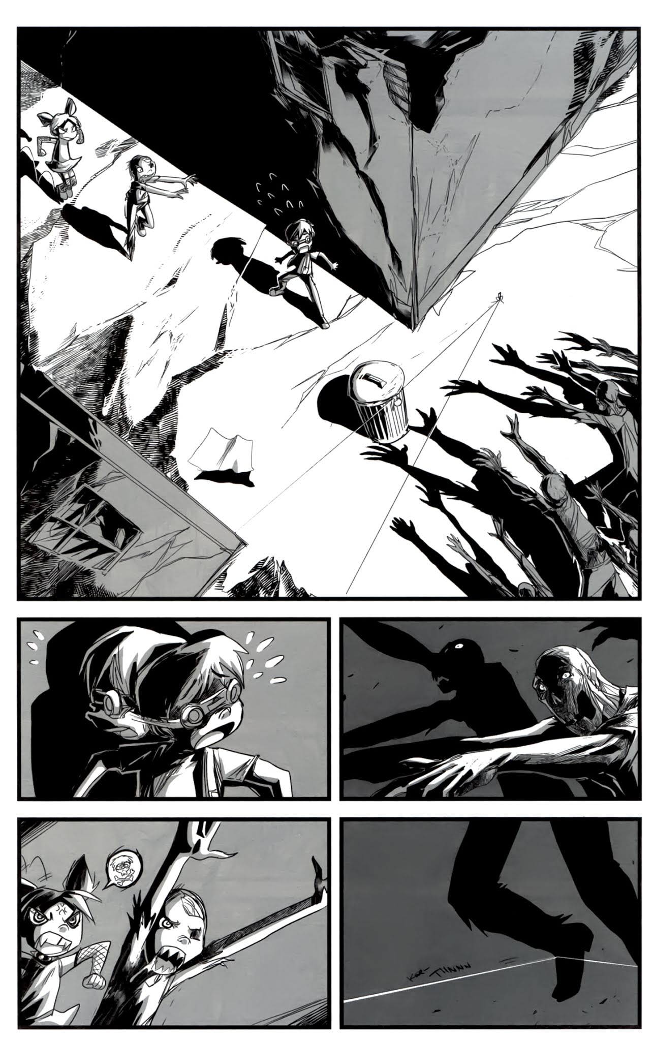 Read online The Littlest Zombie vs The Littlest Vampire comic -  Issue # Full - 22