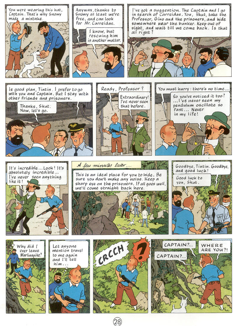 Read online The Adventures of Tintin comic -  Issue #22 - 29