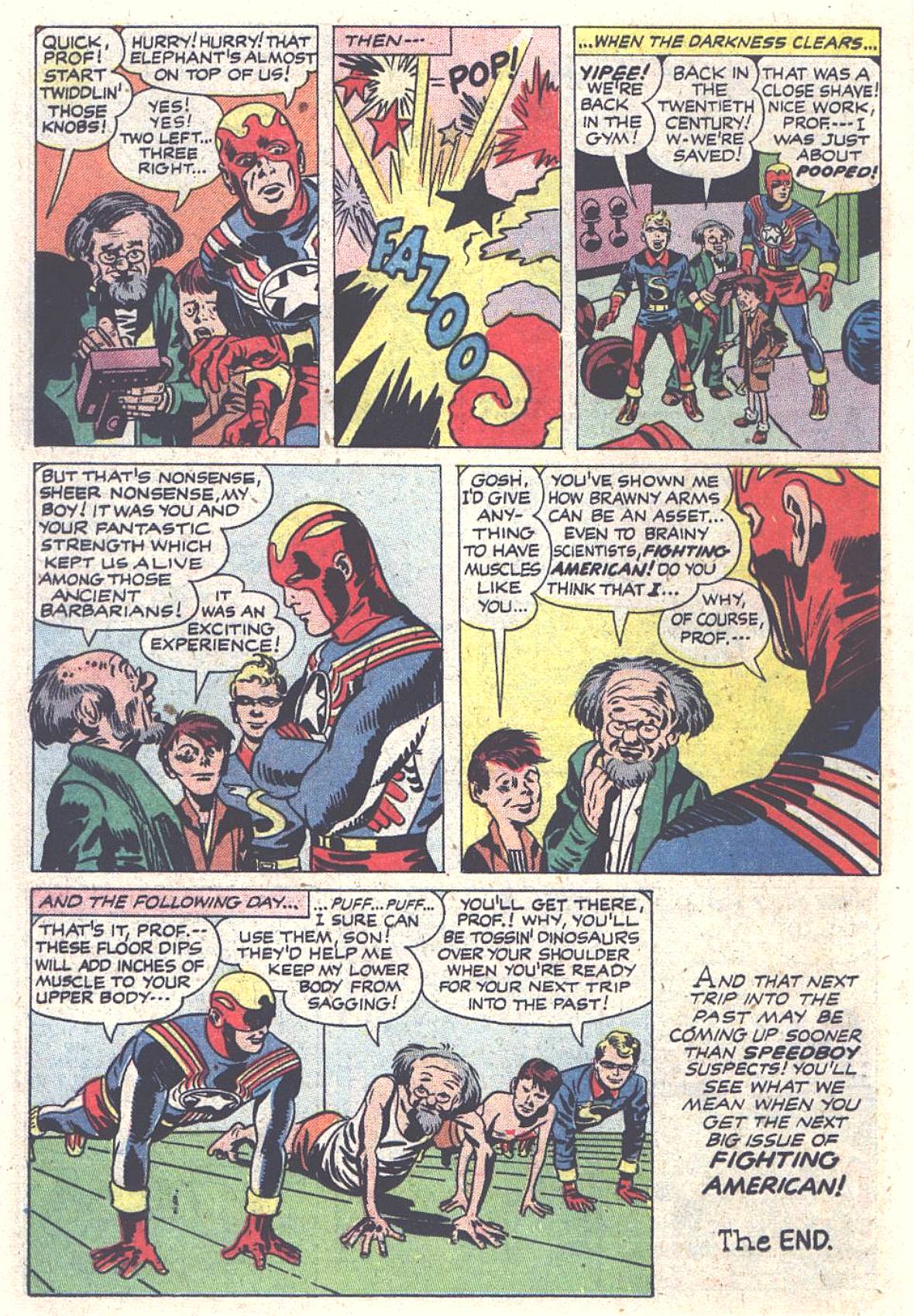 Read online Fighting American (1954) comic -  Issue #5 - 20