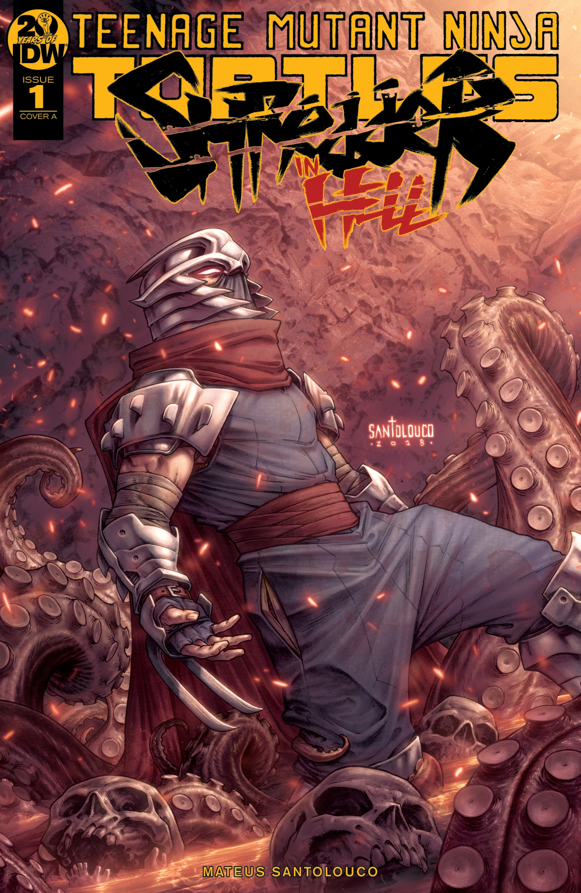 Read online Teenage Mutant Ninja Turtles: Shredder in Hell comic -  Issue #1 - 1