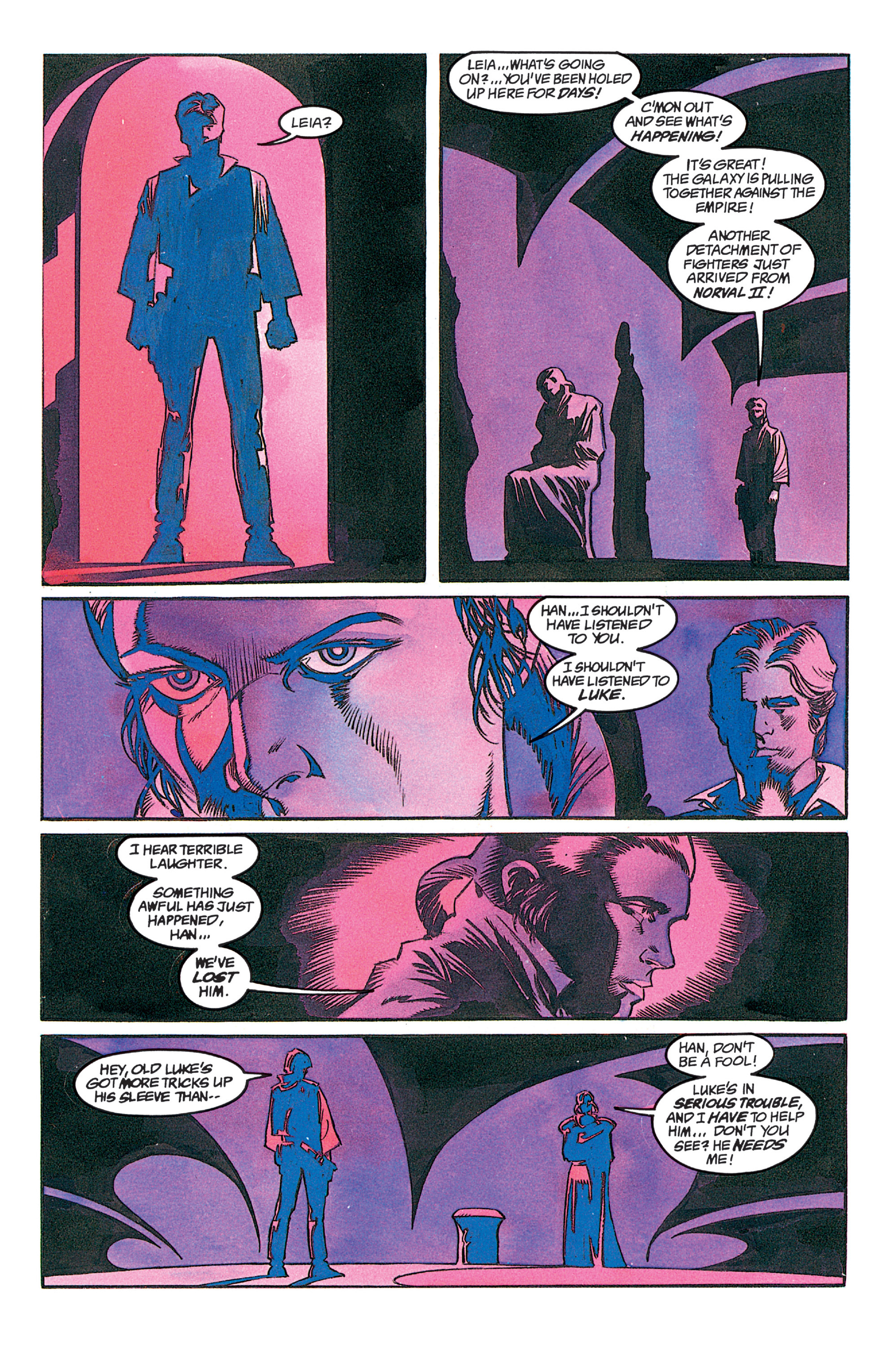 Read online Star Wars: Dark Empire Trilogy comic -  Issue # TPB (Part 1) - 53