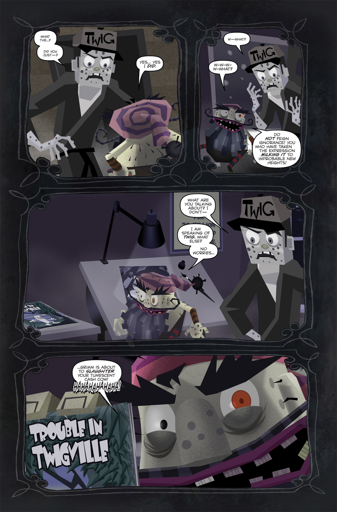 Read online American McGee's Grimm comic -  Issue #5 - 6