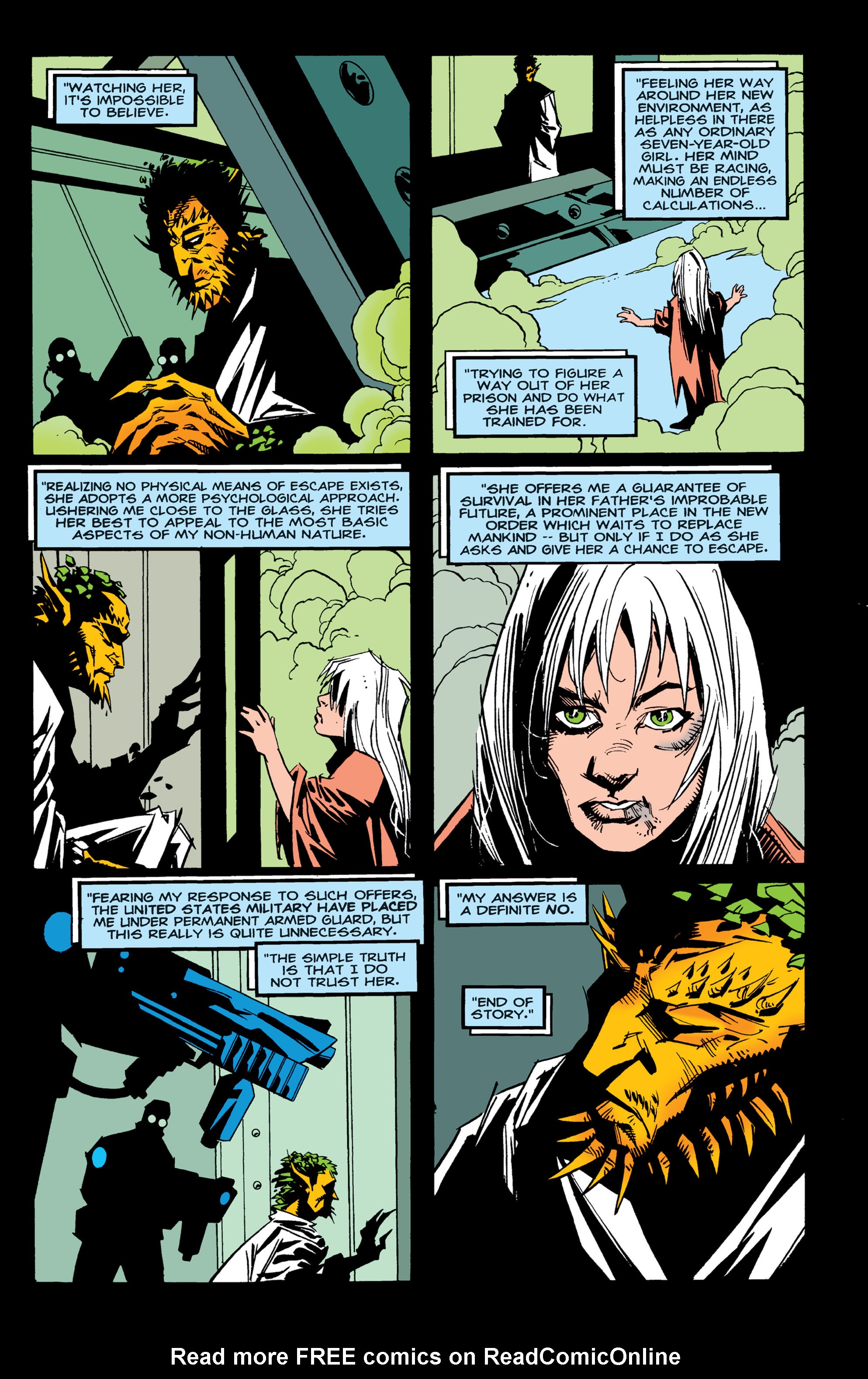 Read online Swamp Thing (1982) comic -  Issue # _TPB - Trial by Fire - 230