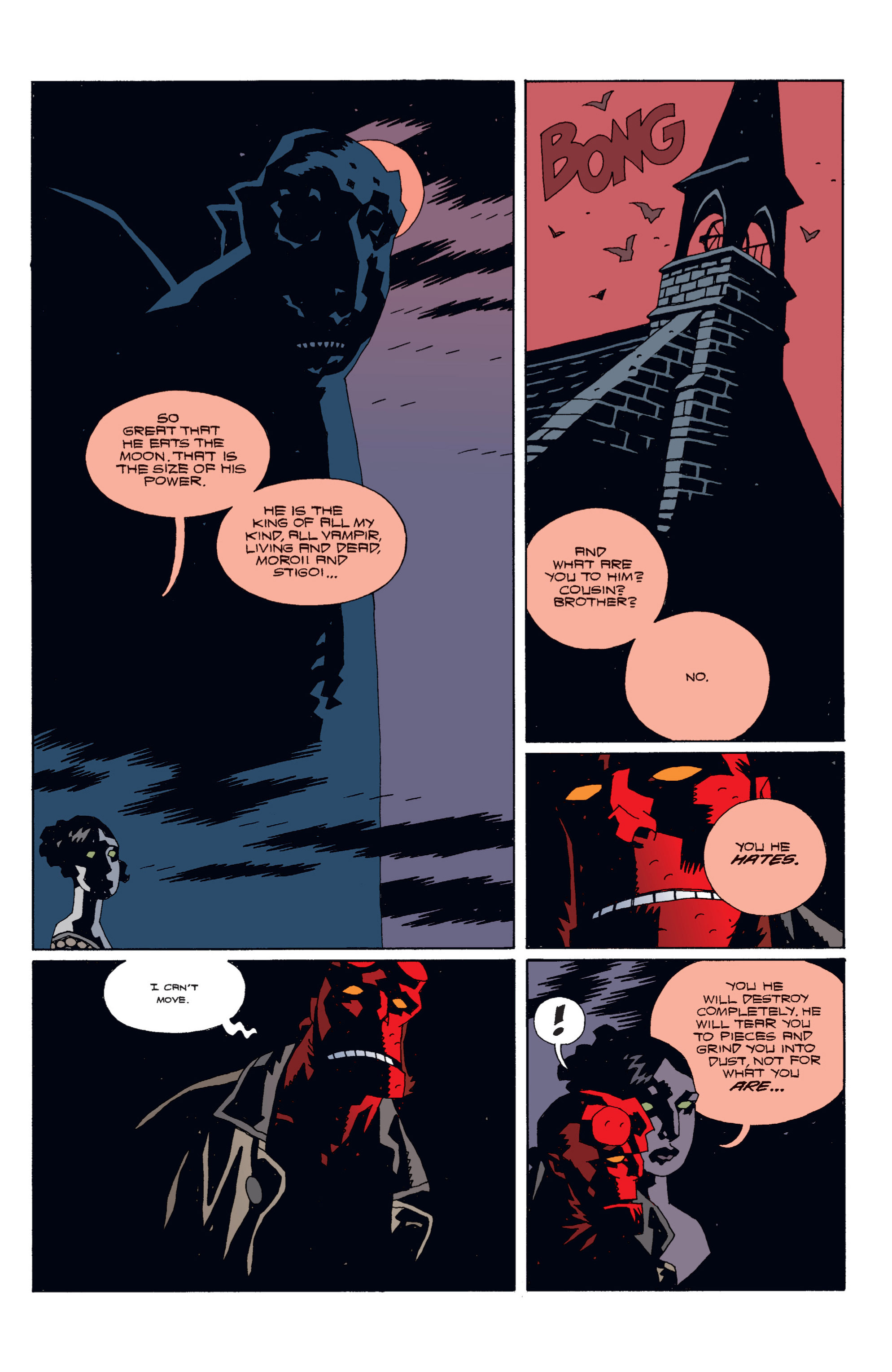 Read online Hellboy comic -  Issue #4 - 62