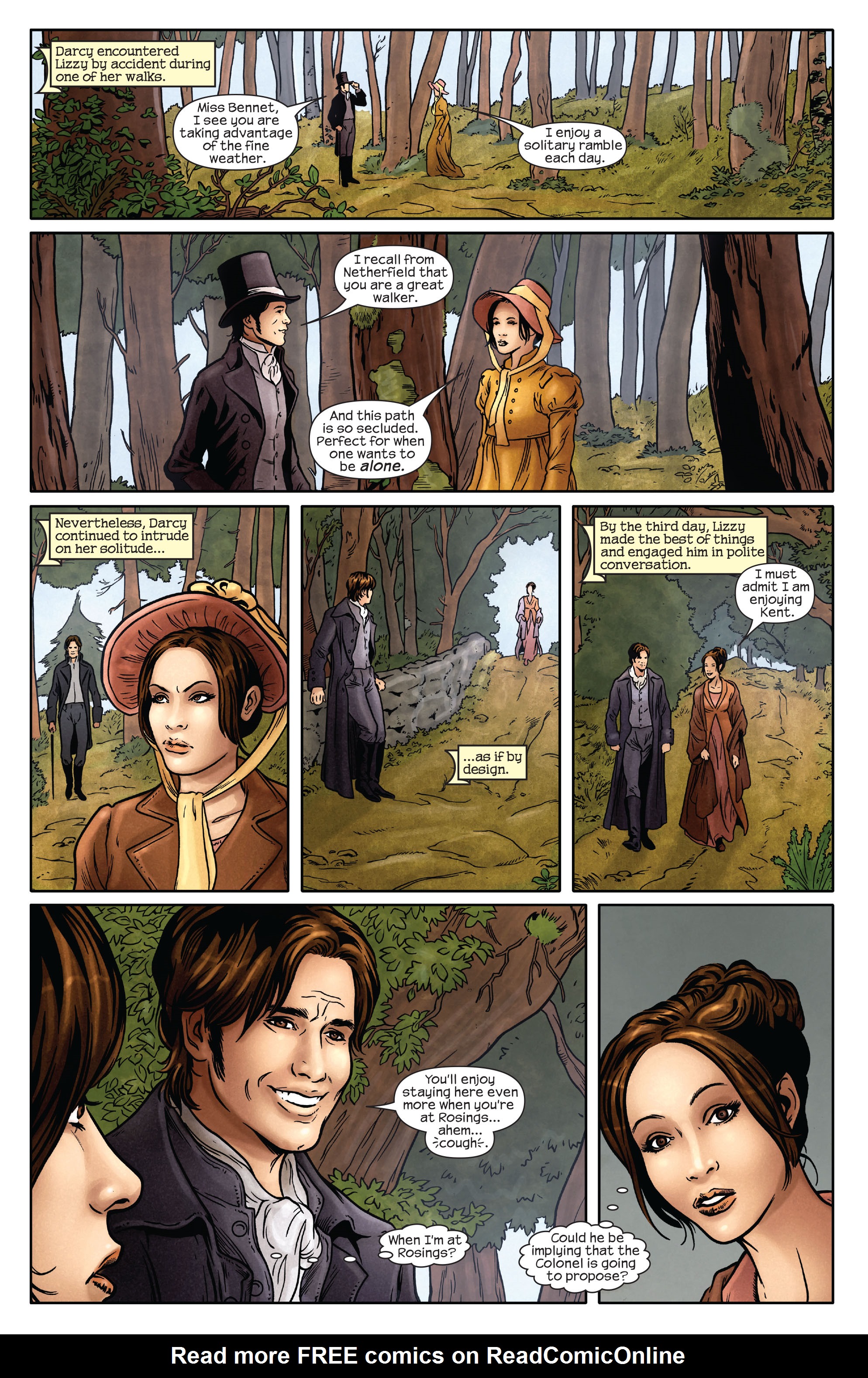 Read online Pride & Prejudice (2009) comic -  Issue #3 - 21