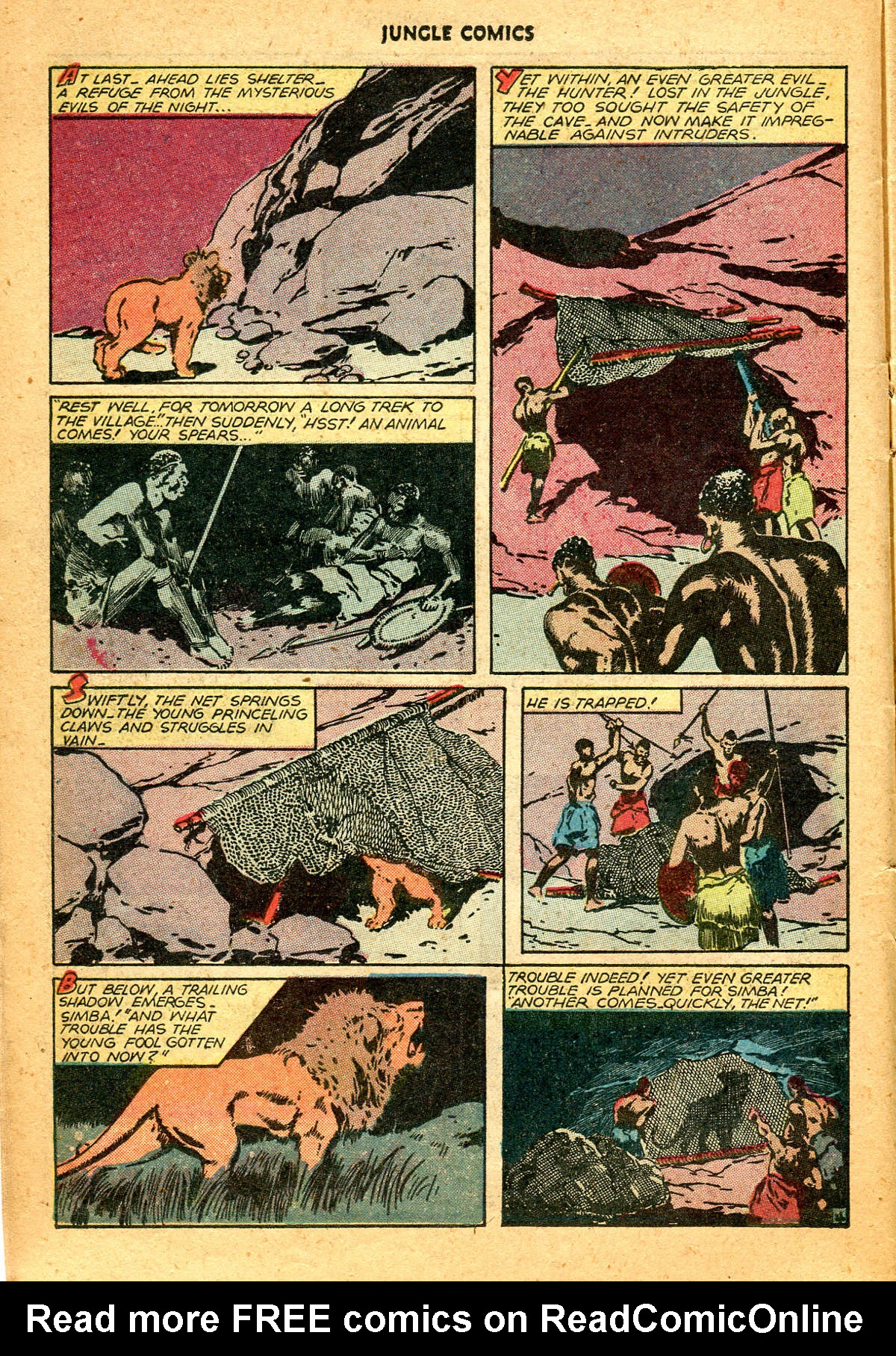 Read online Jungle Comics comic -  Issue #89 - 16