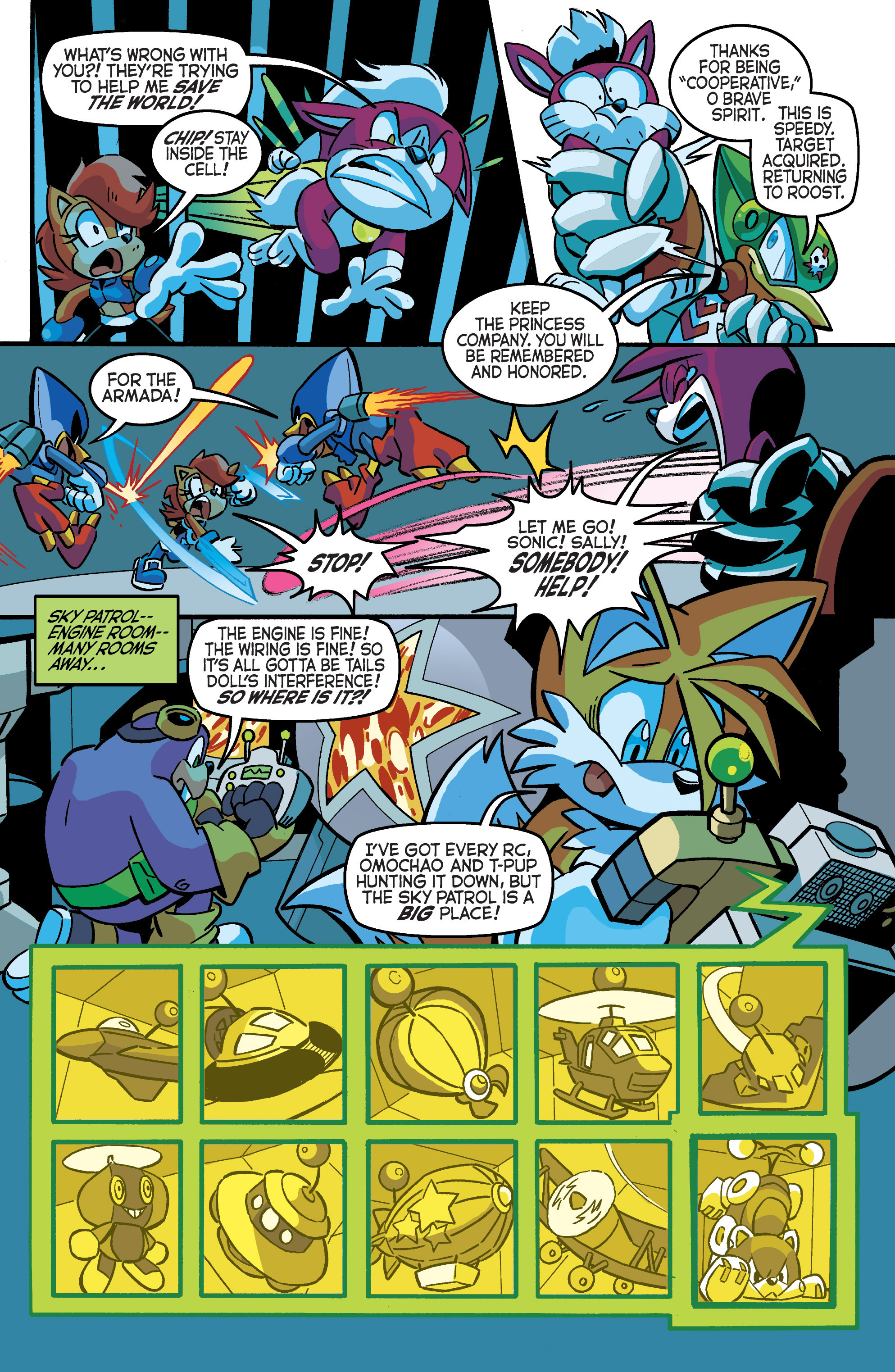 Read online Sonic The Hedgehog comic -  Issue #284 - 16