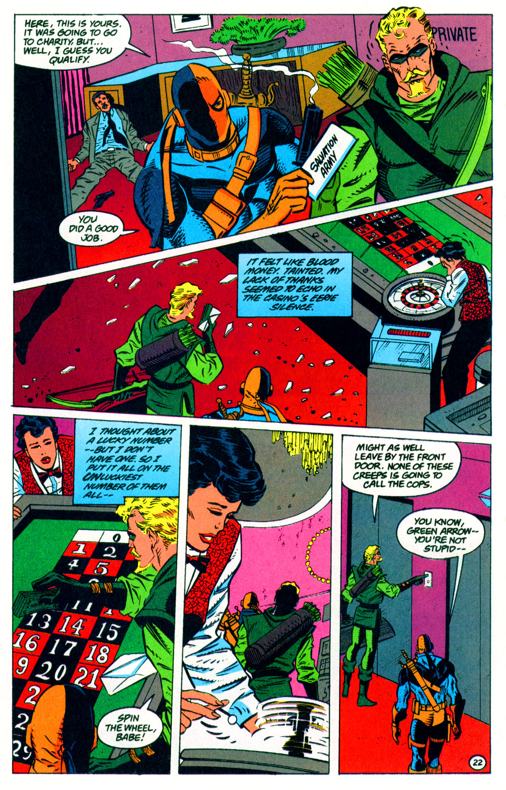 Read online Green Arrow (1988) comic -  Issue #85 - 23