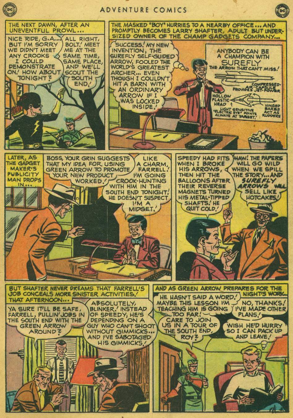 Read online Adventure Comics (1938) comic -  Issue #164 - 43