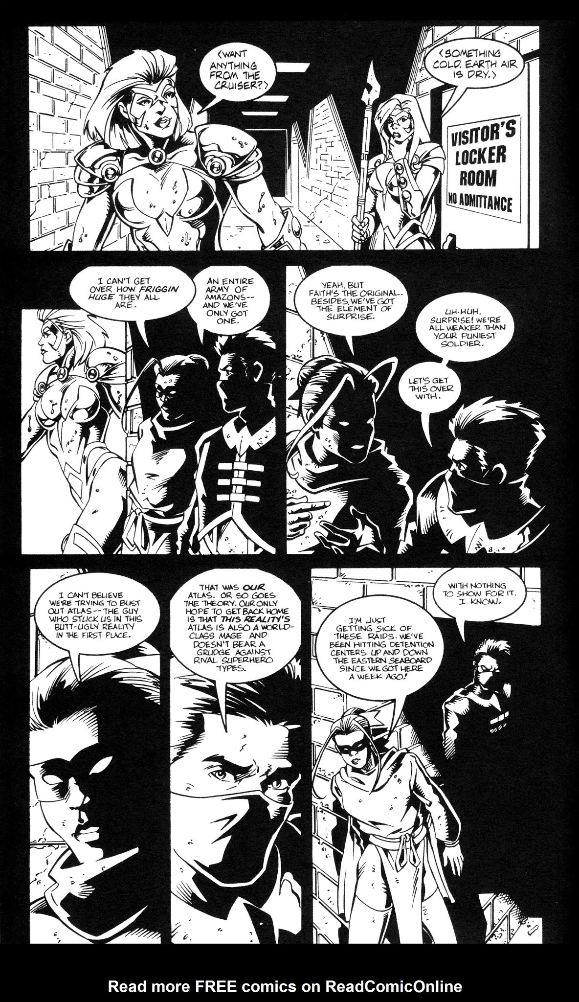 Read online Force Seven comic -  Issue #6 - 8