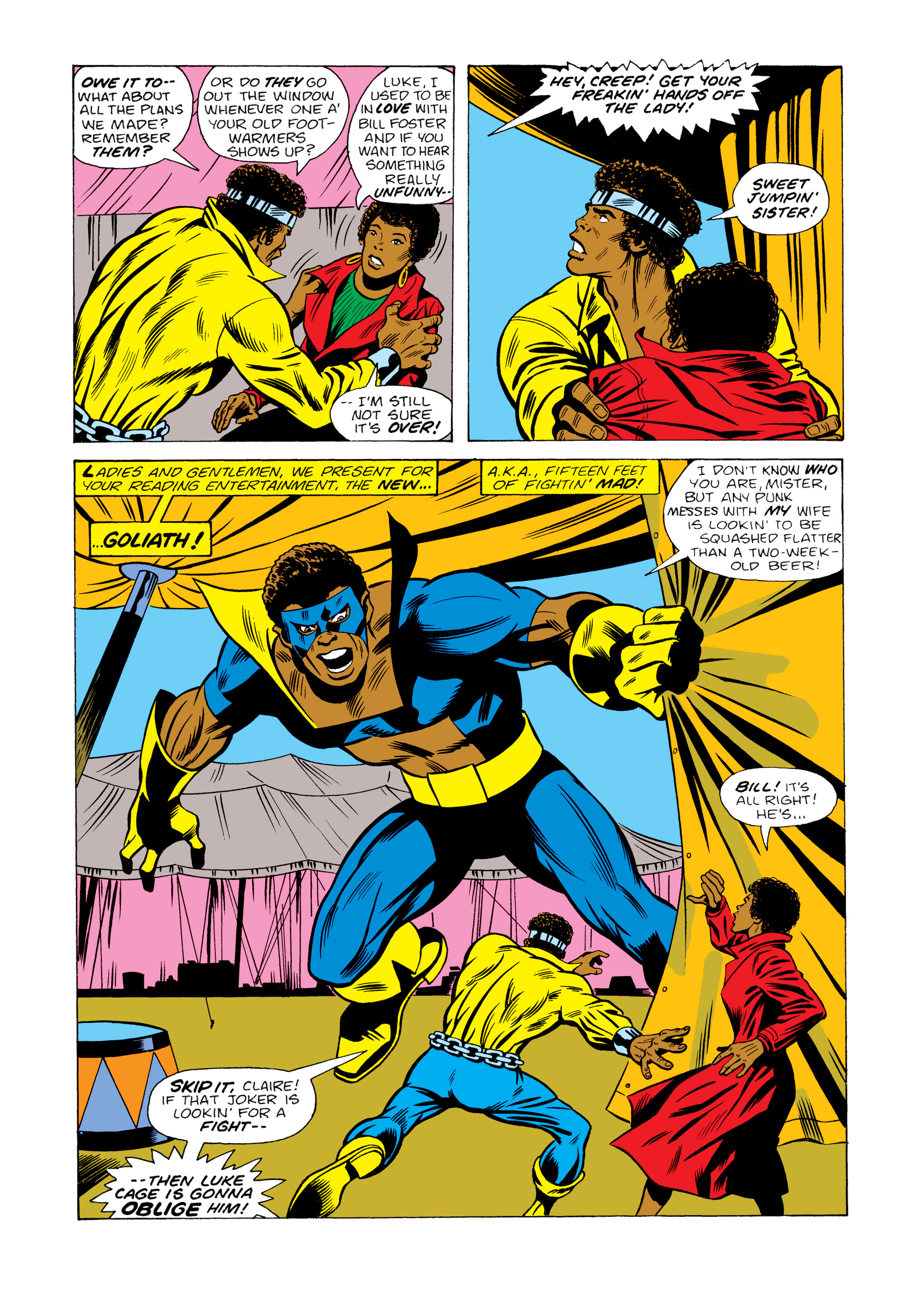 Read online Marvel Masterworks: Luke Cage, Power Man comic -  Issue # TPB 2 (Part 2) - 53