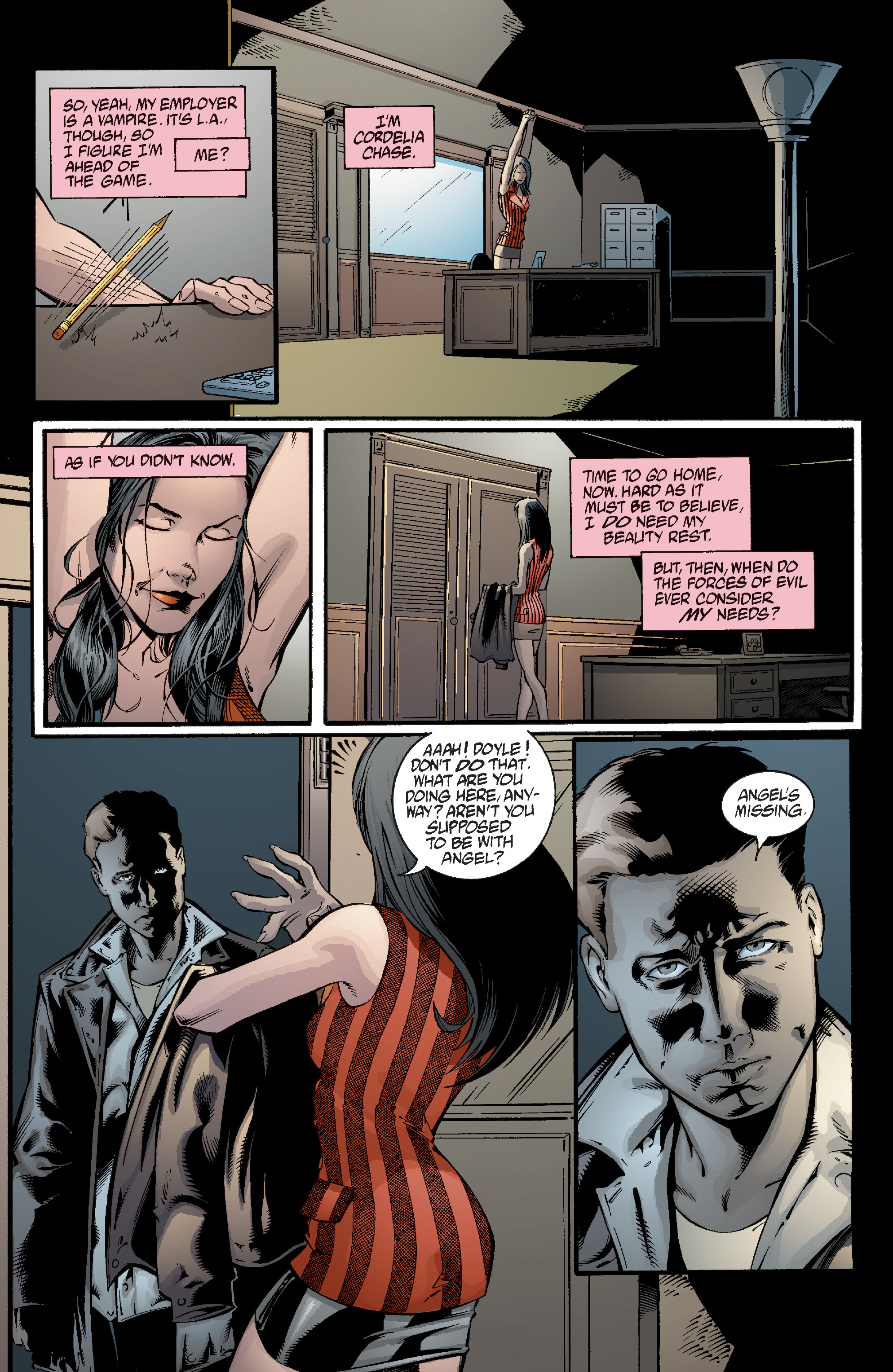 Read online Angel Legacy Edition: Book One comic -  Issue # TPB (Part 2) - 1