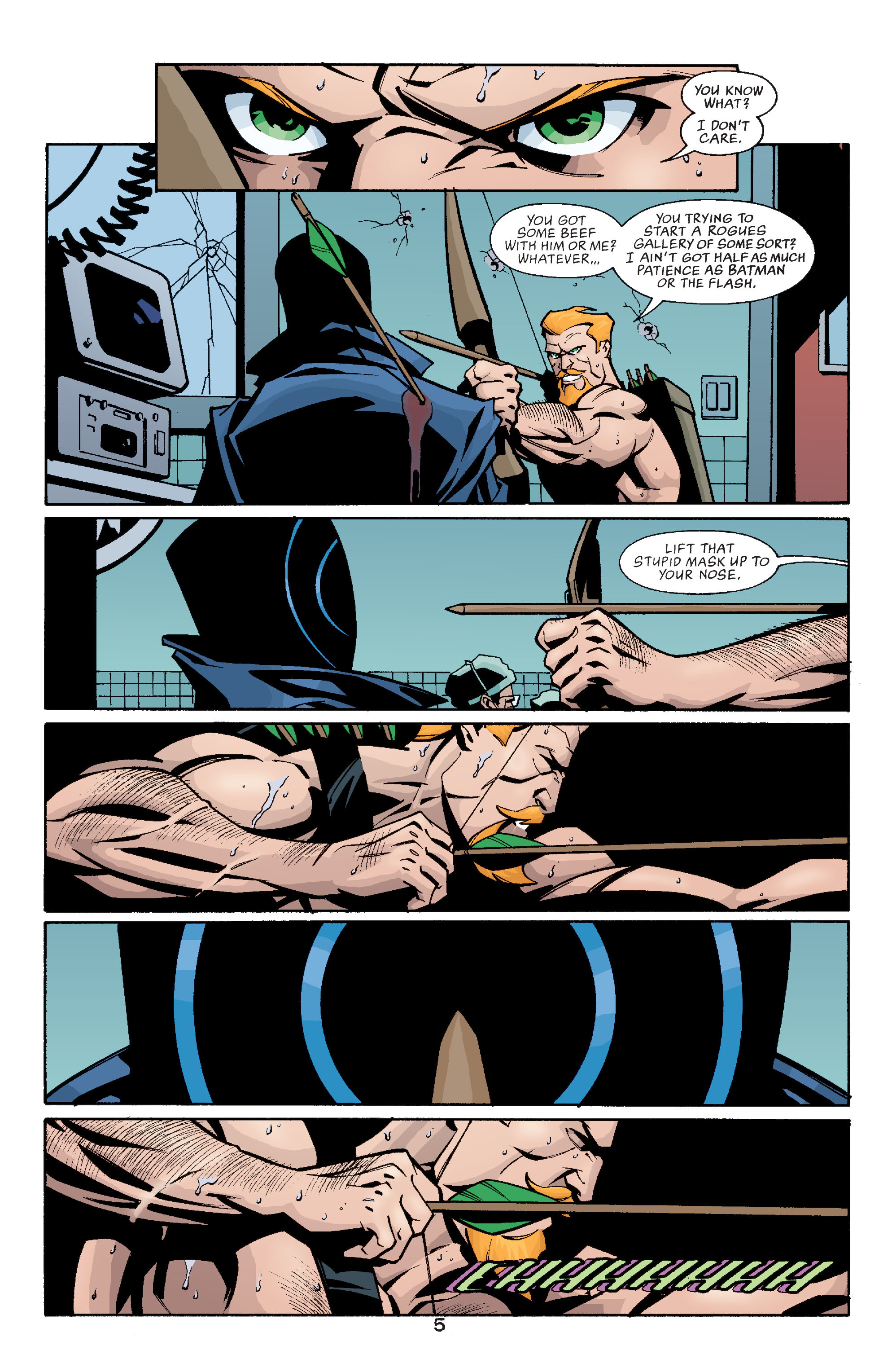 Read online Green Arrow (2001) comic -  Issue #15 - 6