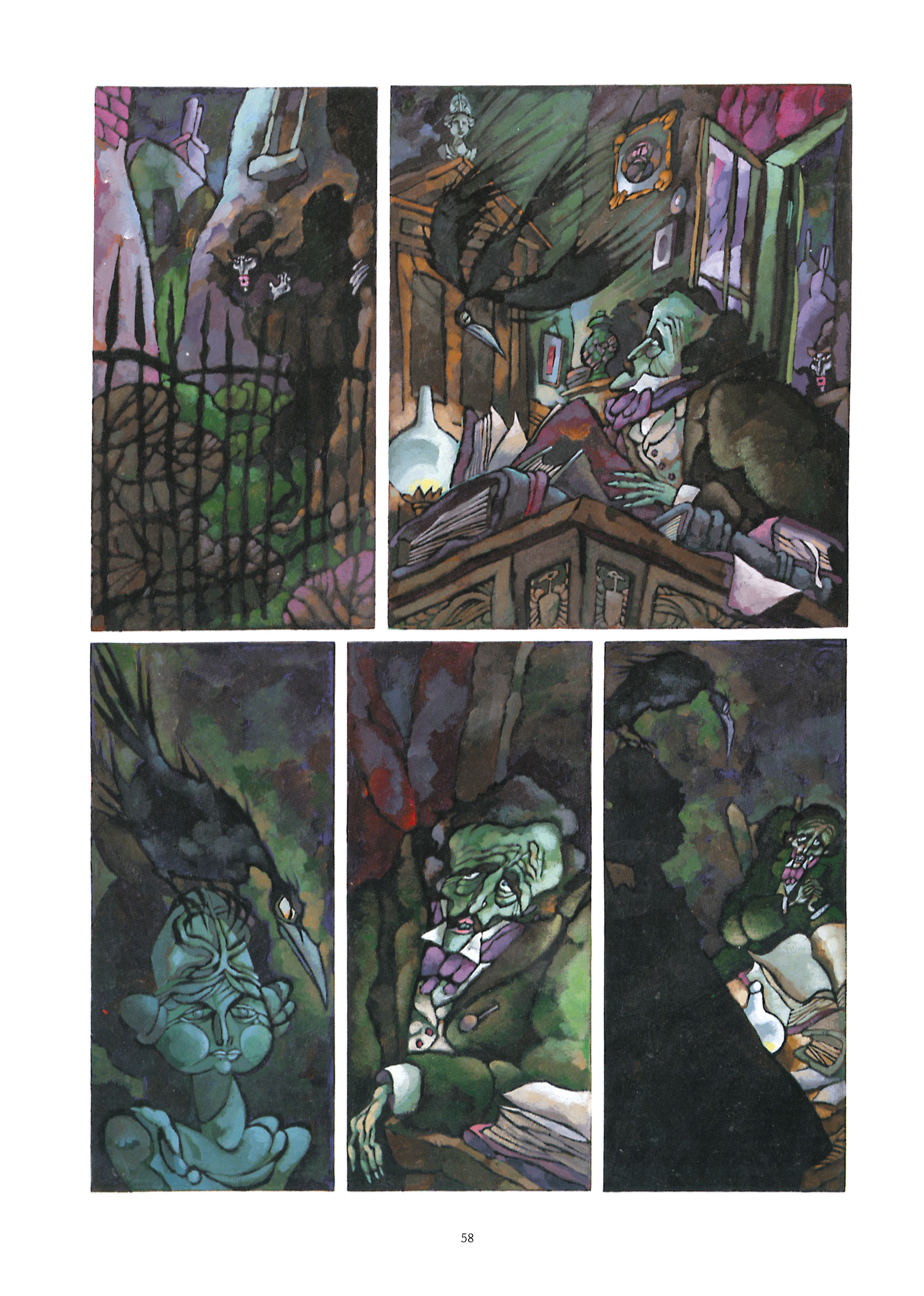 Read online Alberto Breccia's Dracula comic -  Issue # TPB - 51