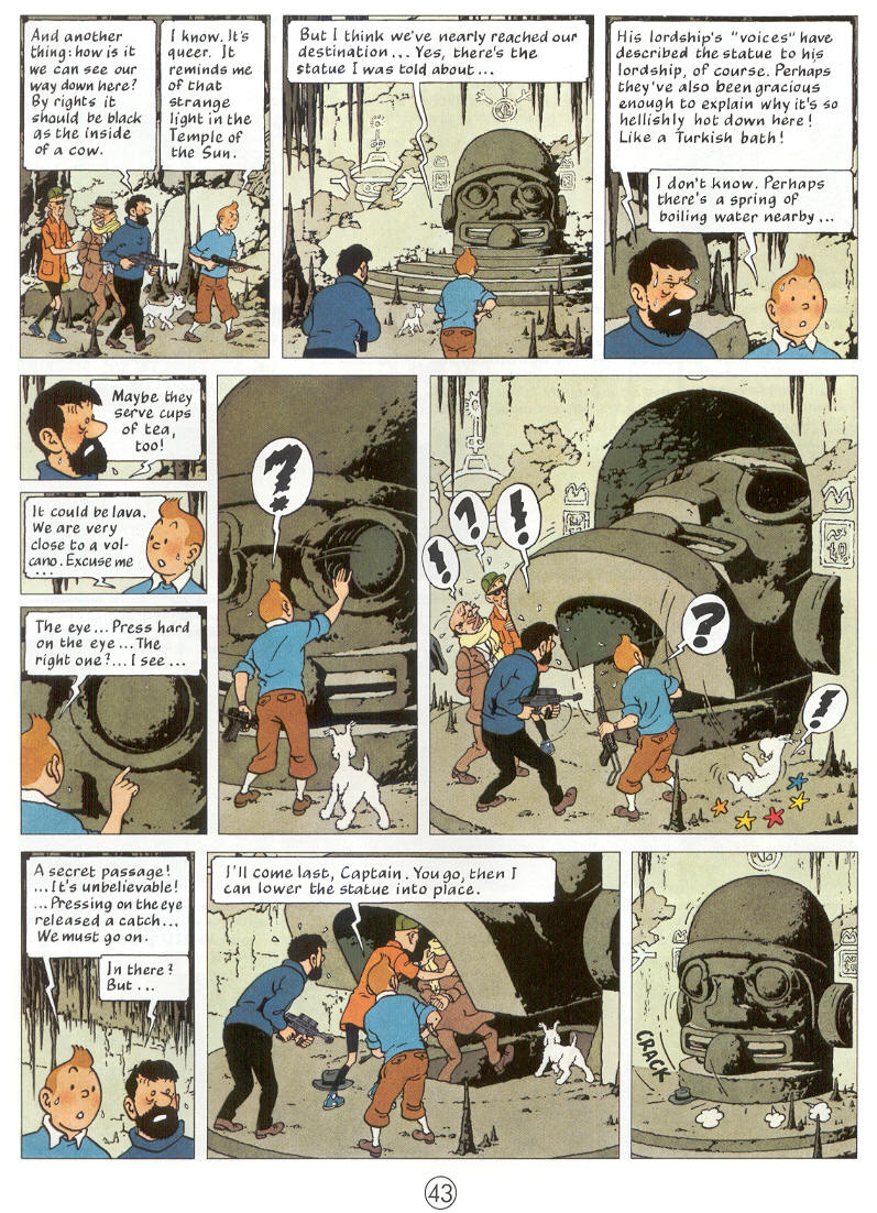 Read online The Adventures of Tintin comic -  Issue #22 - 44