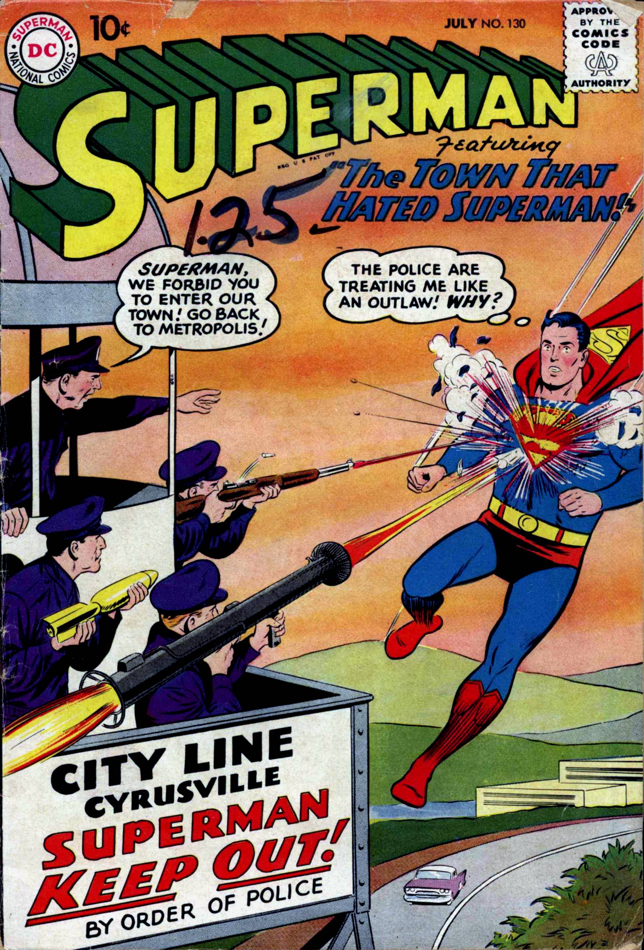 Read online Superman (1939) comic -  Issue #130 - 1
