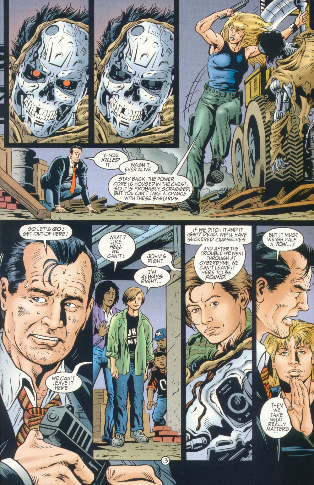 Read online T2: Cybernetic Dawn comic -  Issue #3 - 14