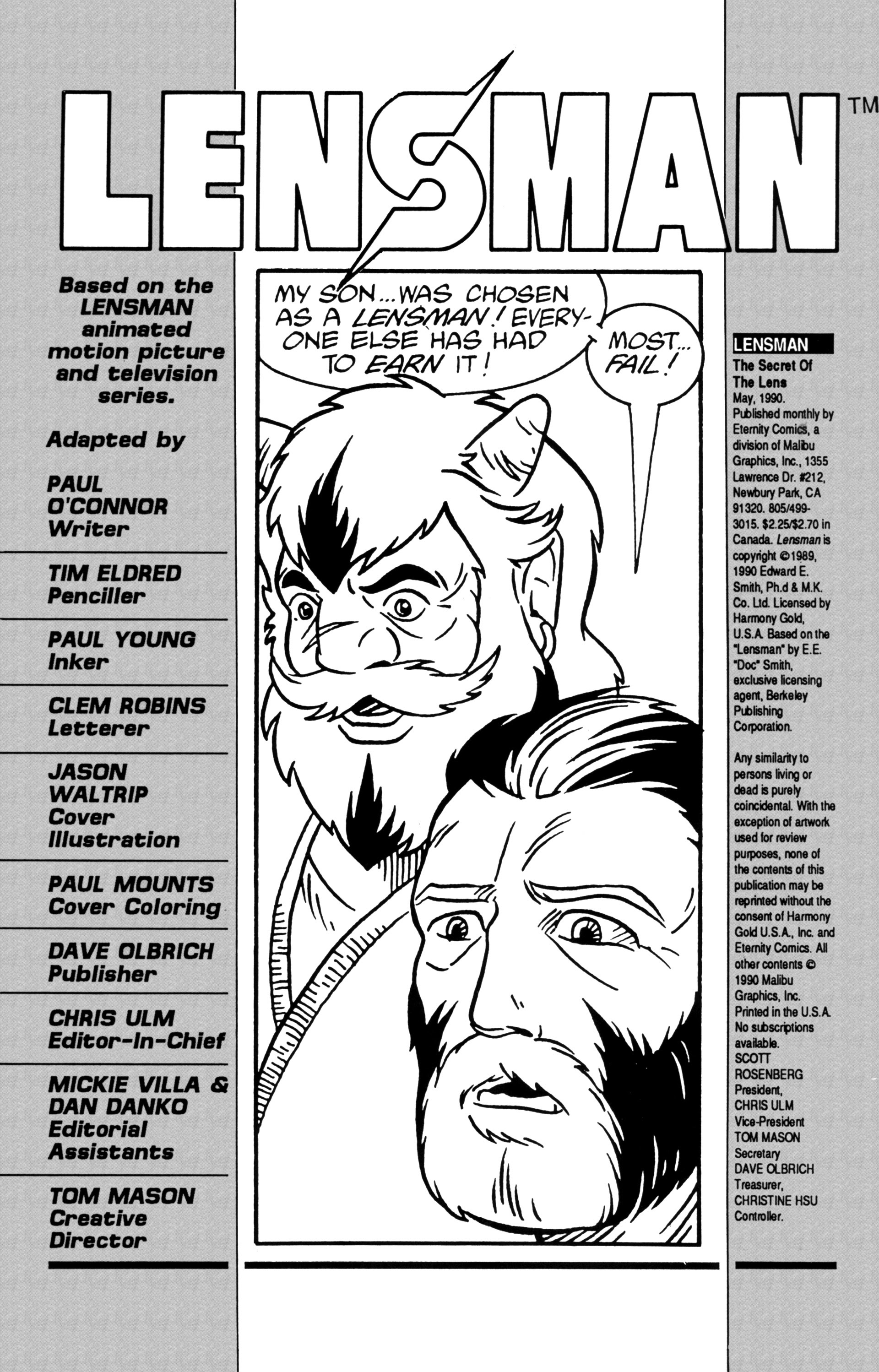 Read online Lensman: The Secret of the Lens comic -  Issue #2 - 2
