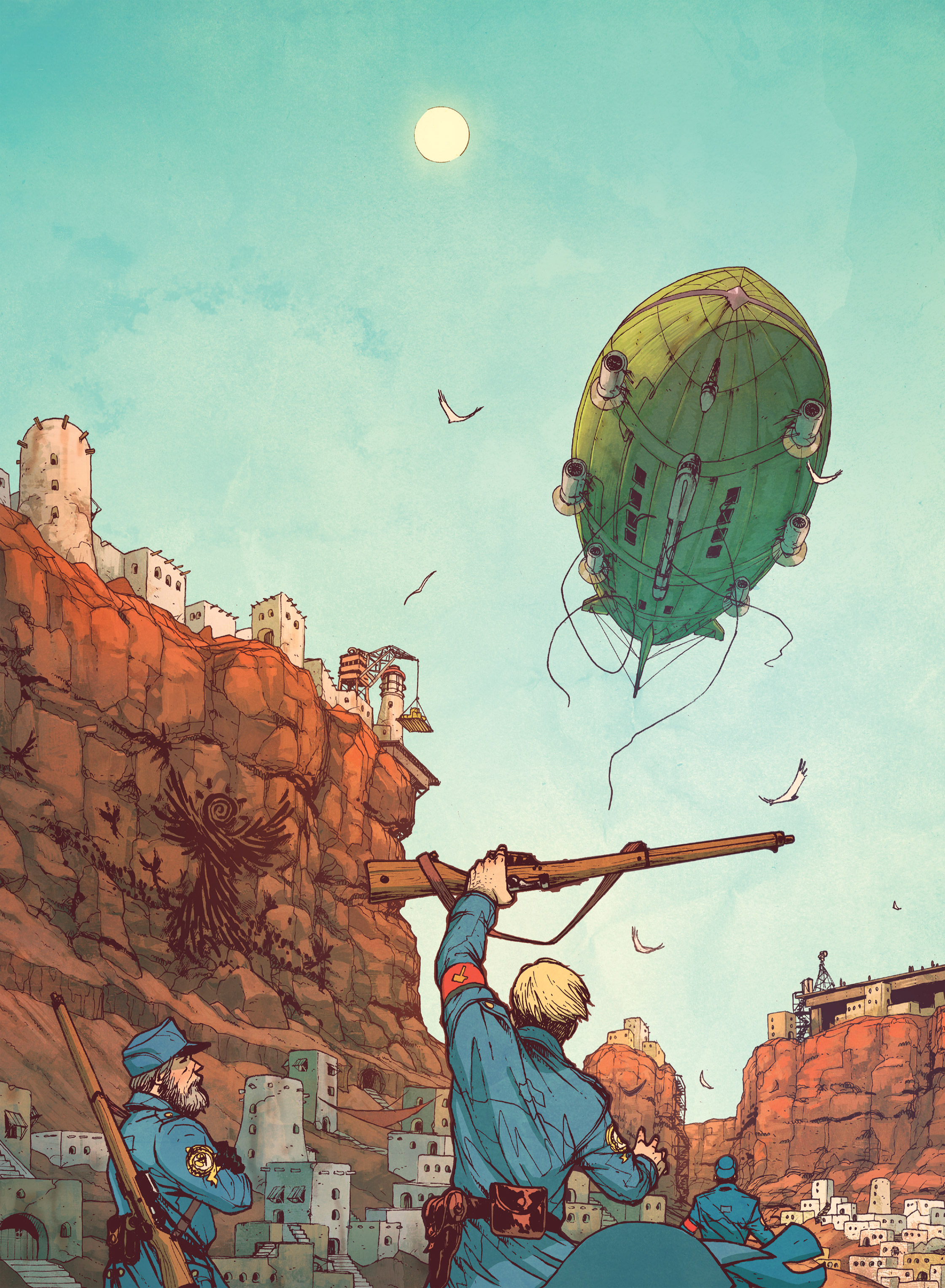 Read online Skies of Fire comic -  Issue #4 - 17