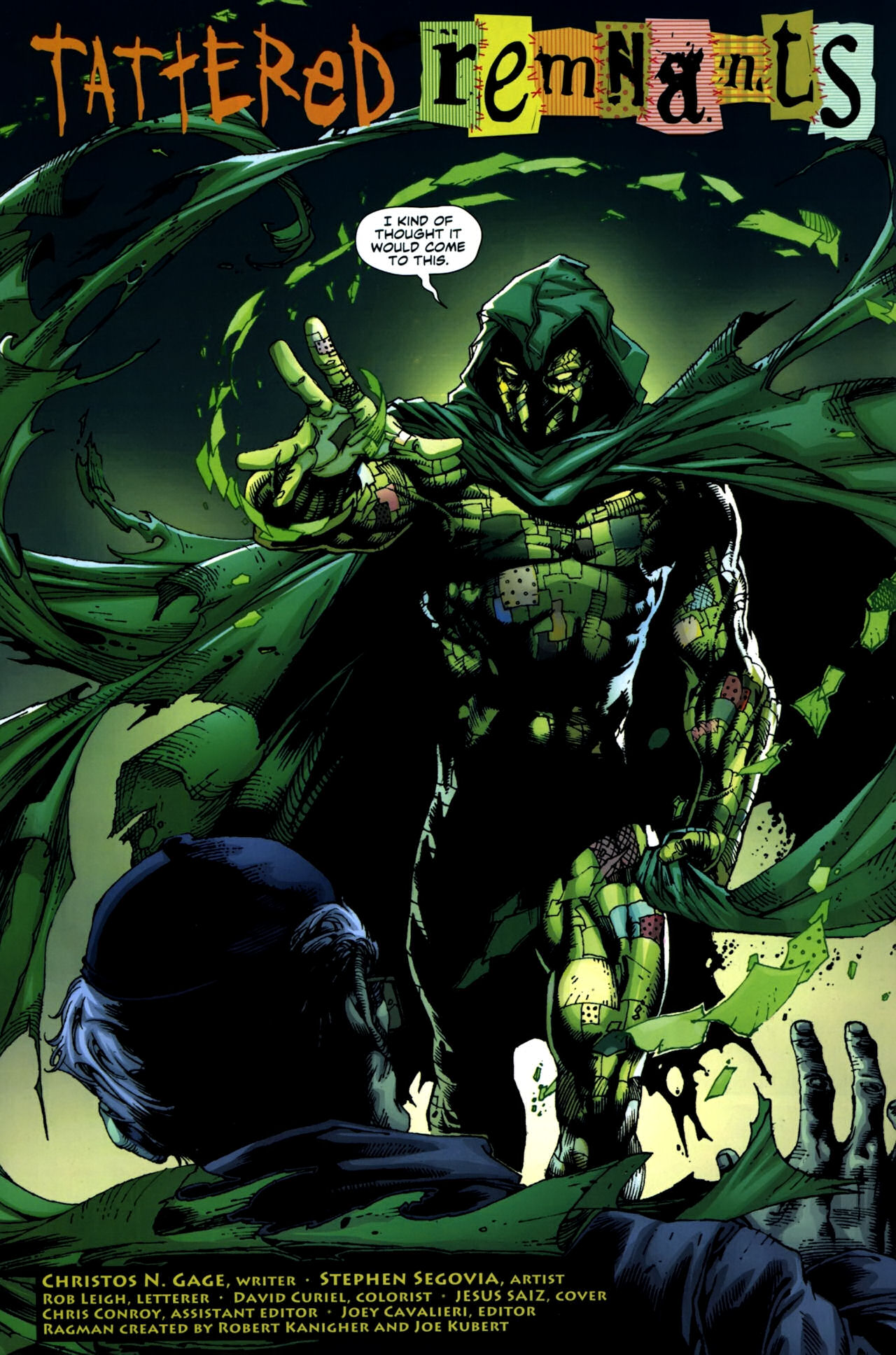 Read online Ragman: Suit of Souls comic -  Issue # Full - 4
