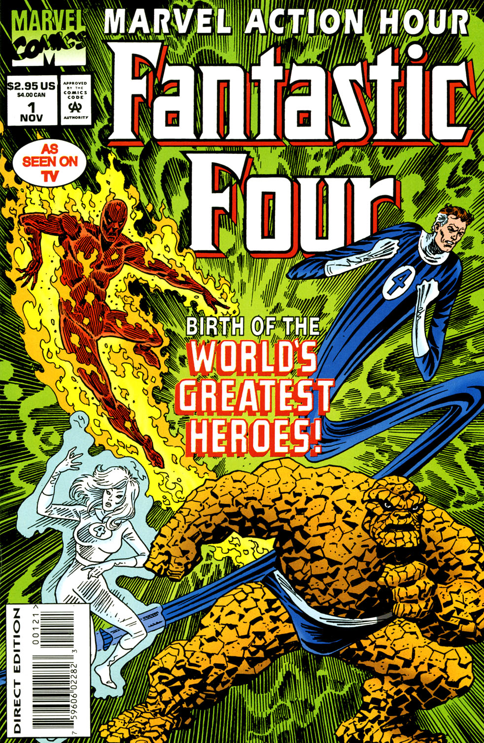 Read online Marvel Action Hour, featuring the Fantastic Four comic -  Issue #1 - 1