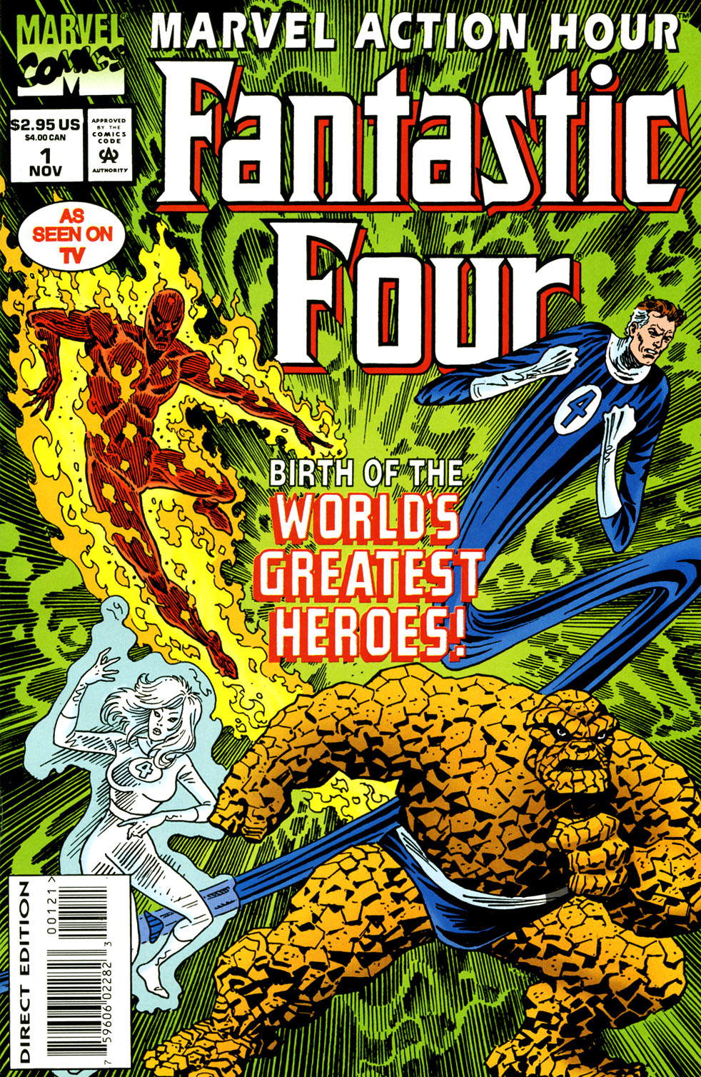 Marvel Action Hour, featuring the Fantastic Four issue 1 - Page 1