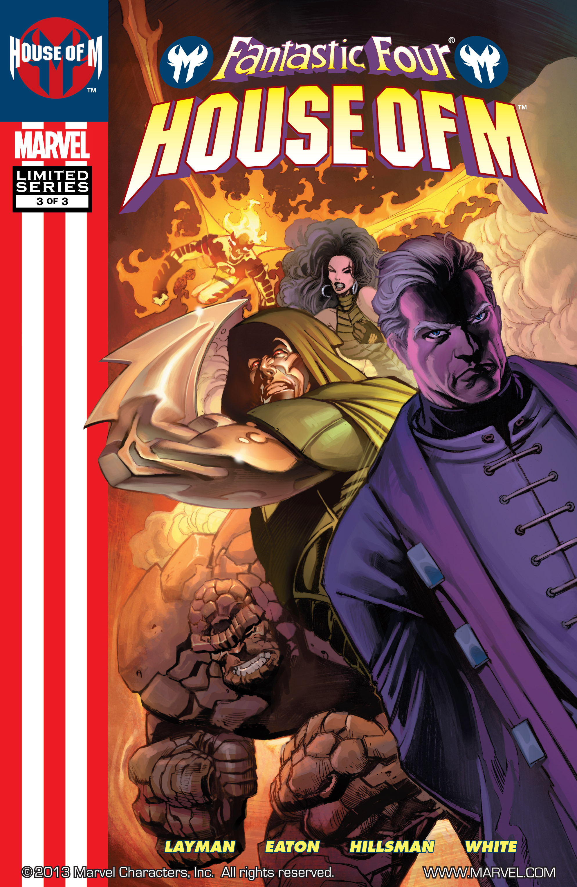 Read online Fantastic Four: House of M comic -  Issue #3 - 1