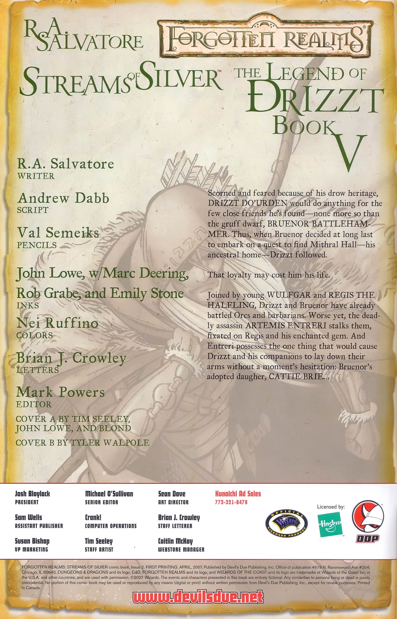 Read online Forgotten Realms: Streams of Silver comic -  Issue #2 - 2