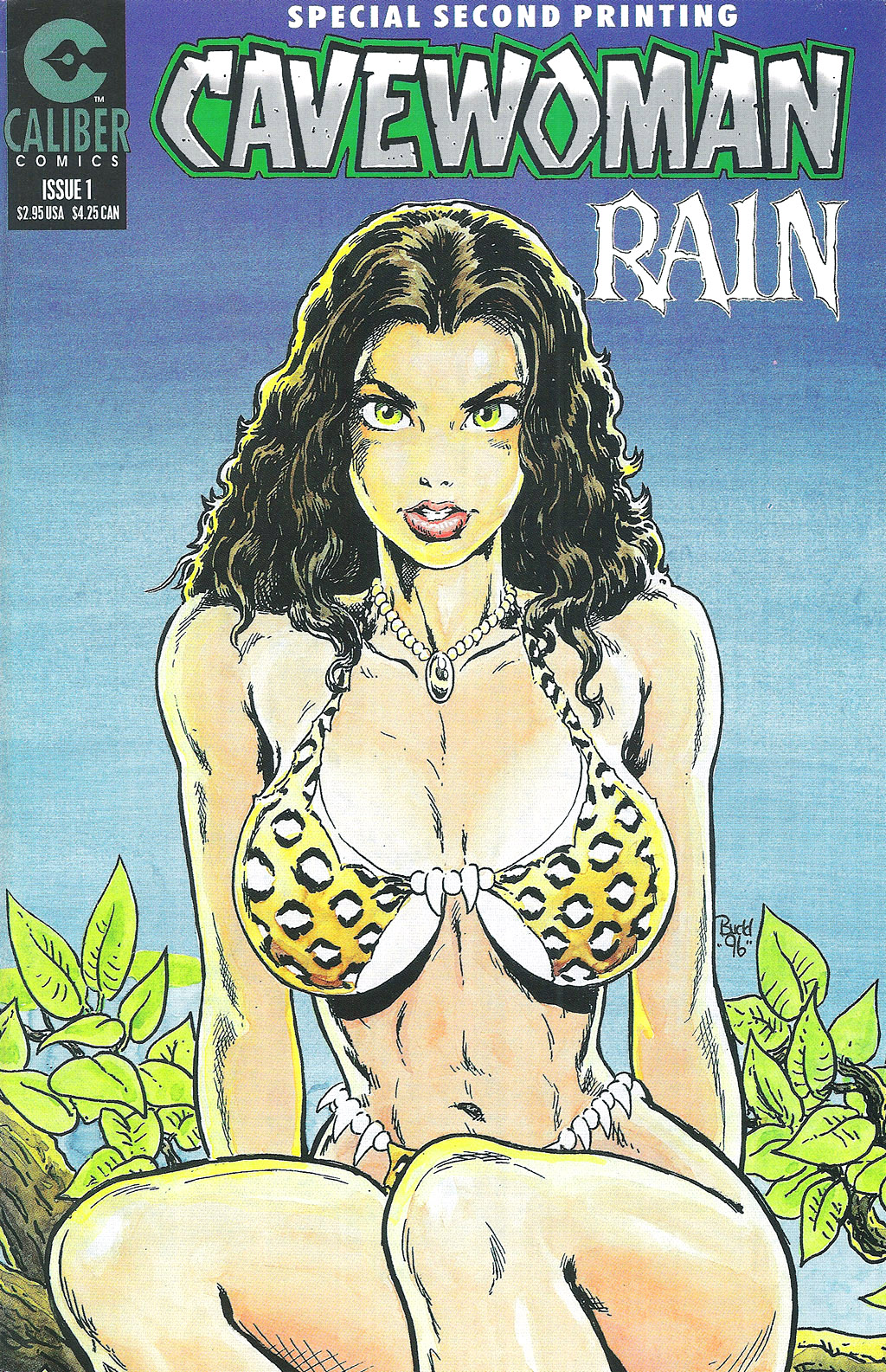 Read online Cavewoman: Rain comic -  Issue #1 - 1