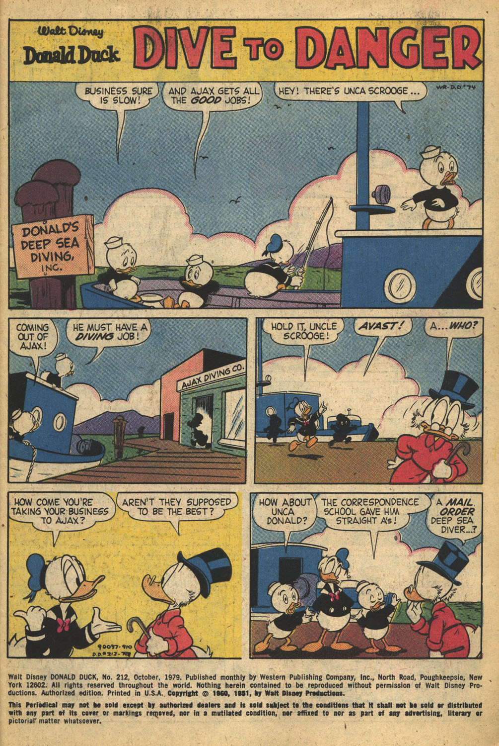 Read online Walt Disney's Donald Duck (1952) comic -  Issue #212 - 4