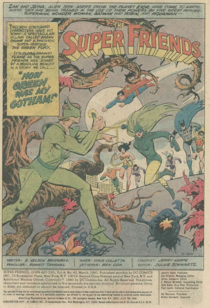 Read online The Super Friends comic -  Issue #42 - 2