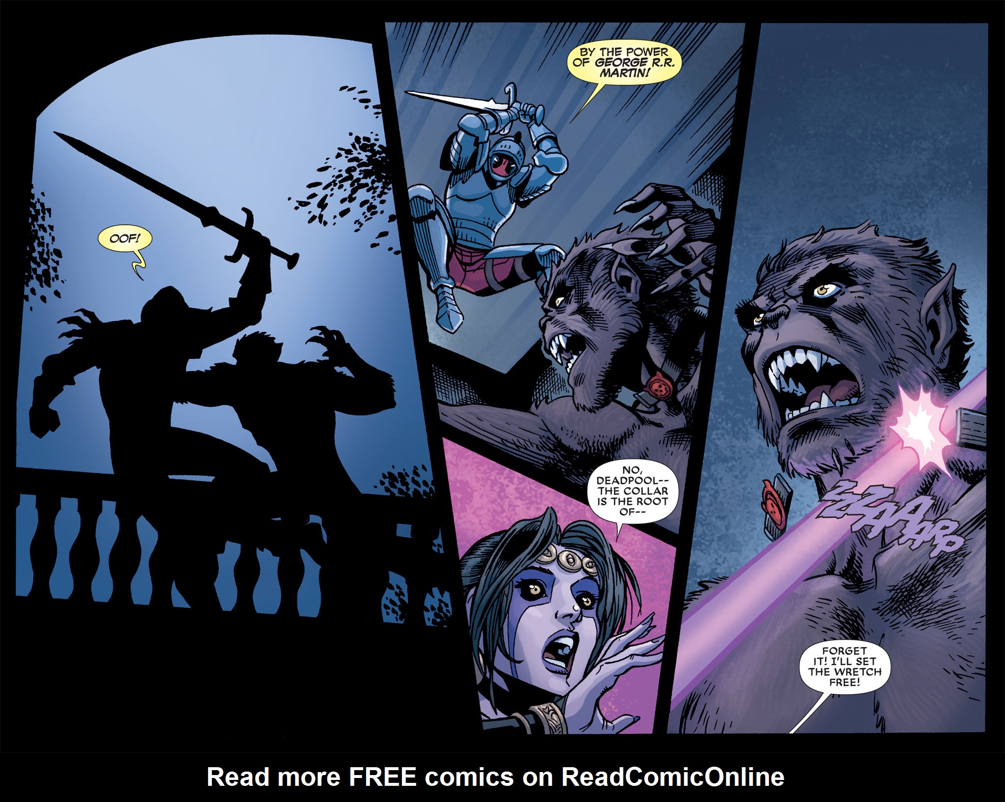 Read online Deadpool: Dracula's Gauntlet comic -  Issue # Part 6 - 42