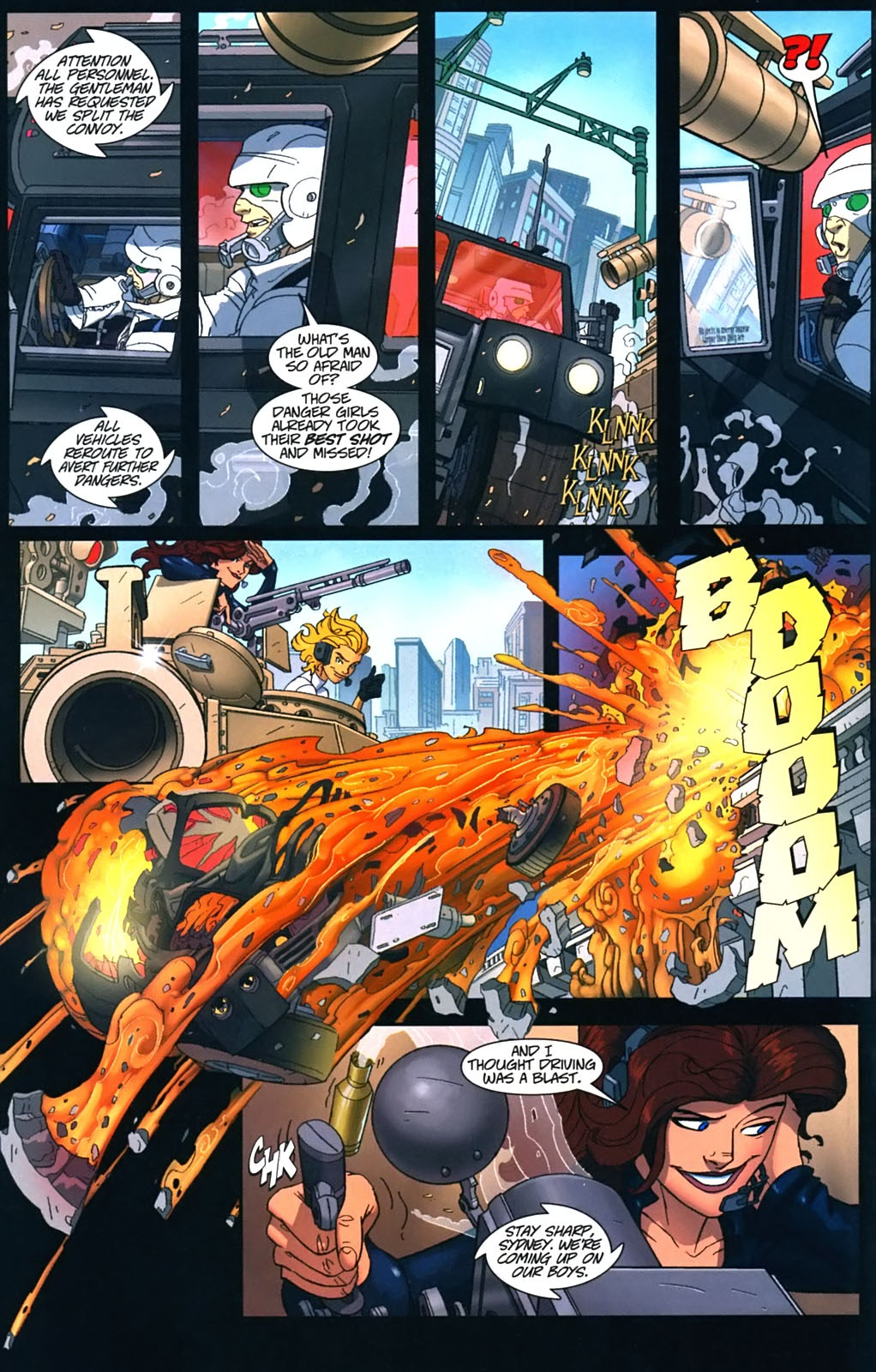 Read online Danger Girl: Back in Black comic -  Issue #4 - 13