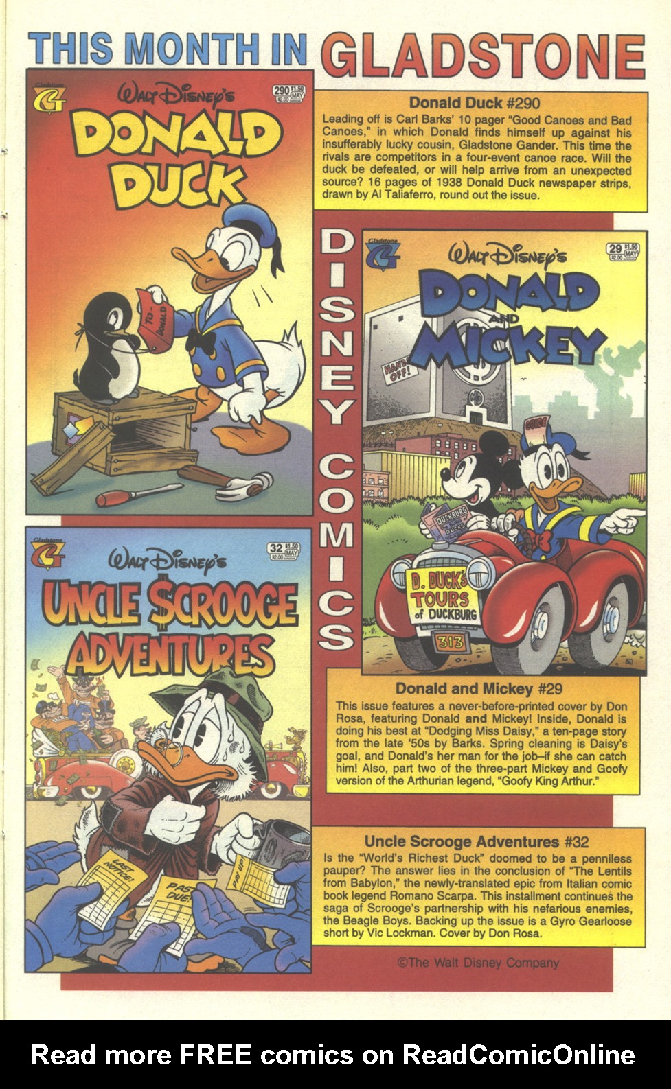 Read online Walt Disney's Donald and Mickey comic -  Issue #29 - 31