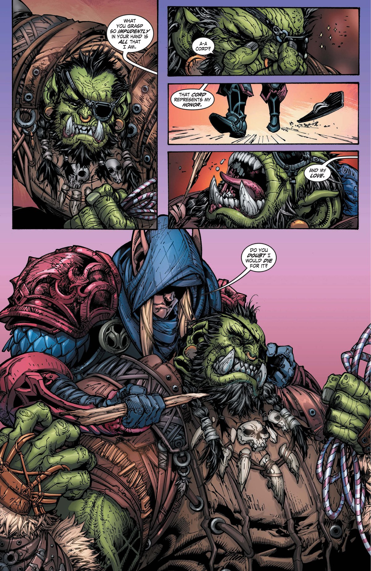 Read online World of Warcraft: Bloodsworn comic -  Issue # Full - 35