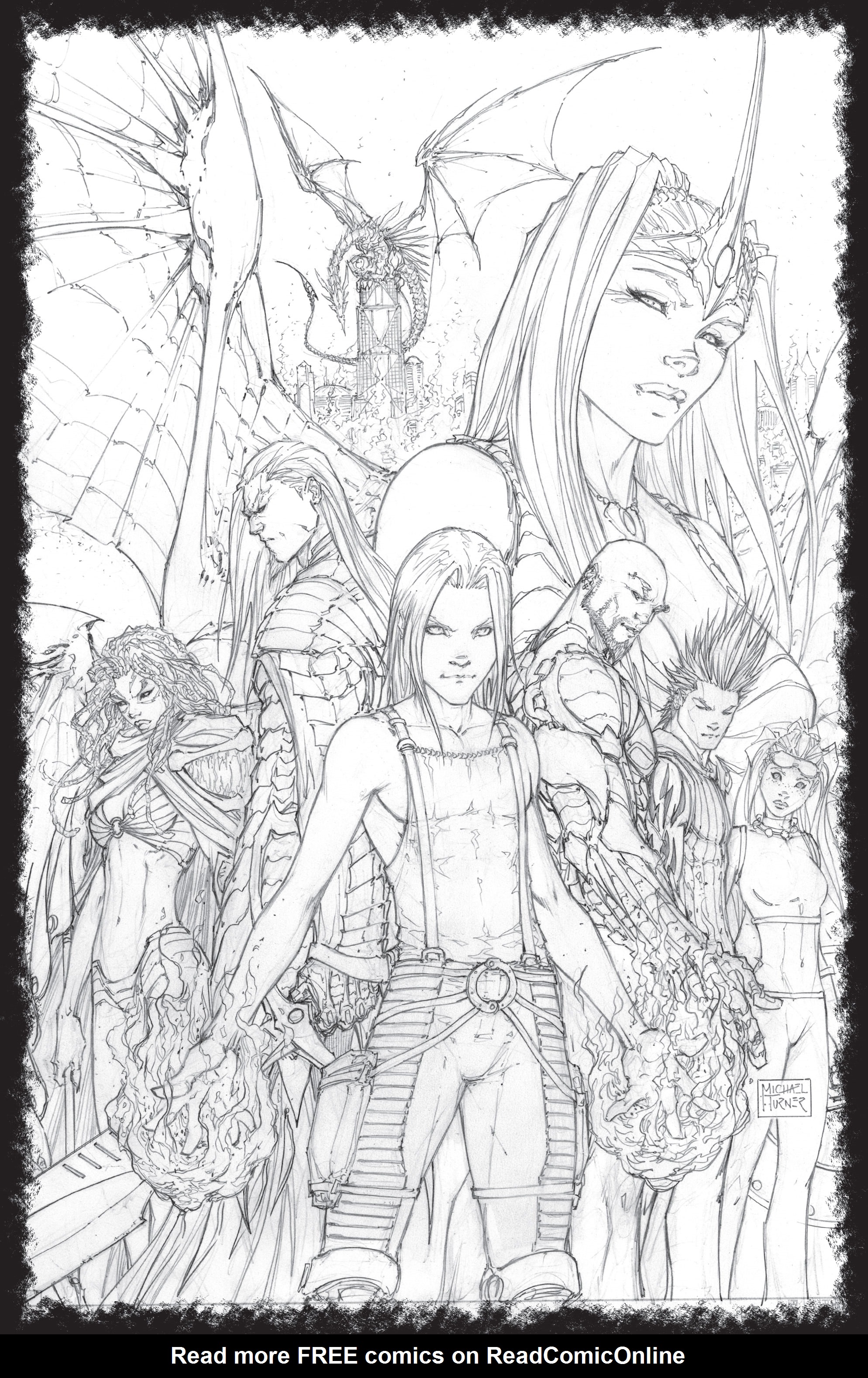 Read online Michael Turner Art Edition: The Best of Michael Turner comic -  Issue # Full - 31