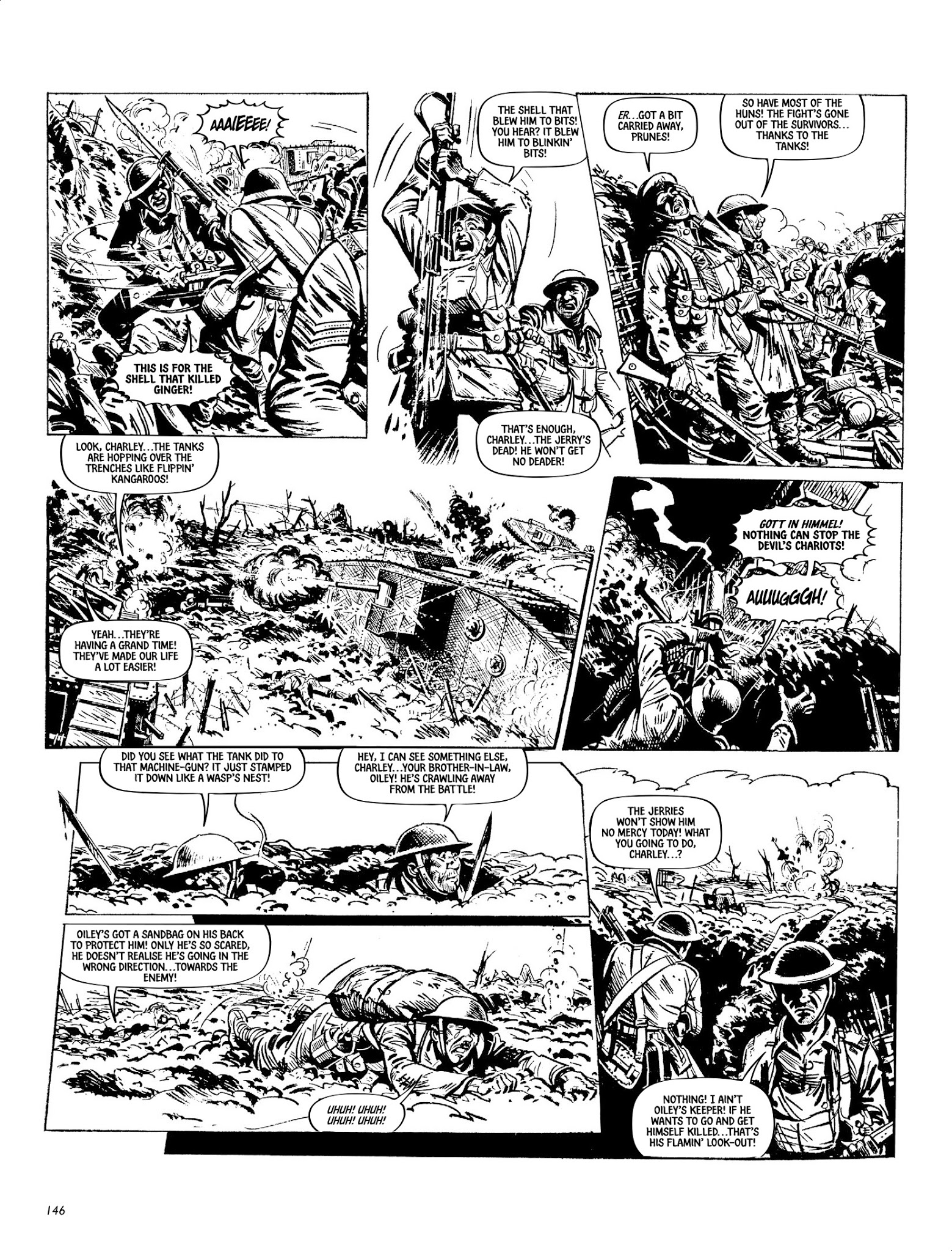 Read online Charley's War: The Definitive Collection comic -  Issue # TPB - 146