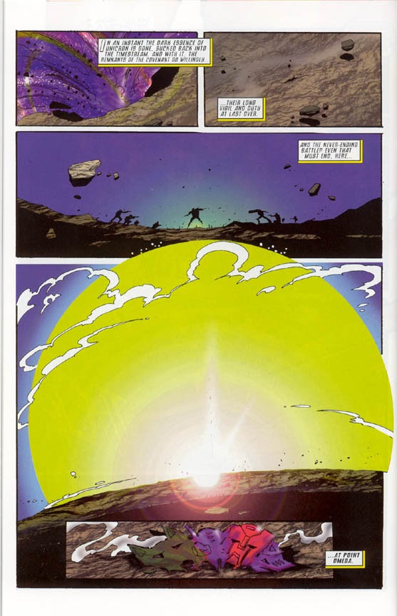 Read online Tales from the Transformers: Beast Wars: Reaching the Omega Point comic -  Issue # Full - 36
