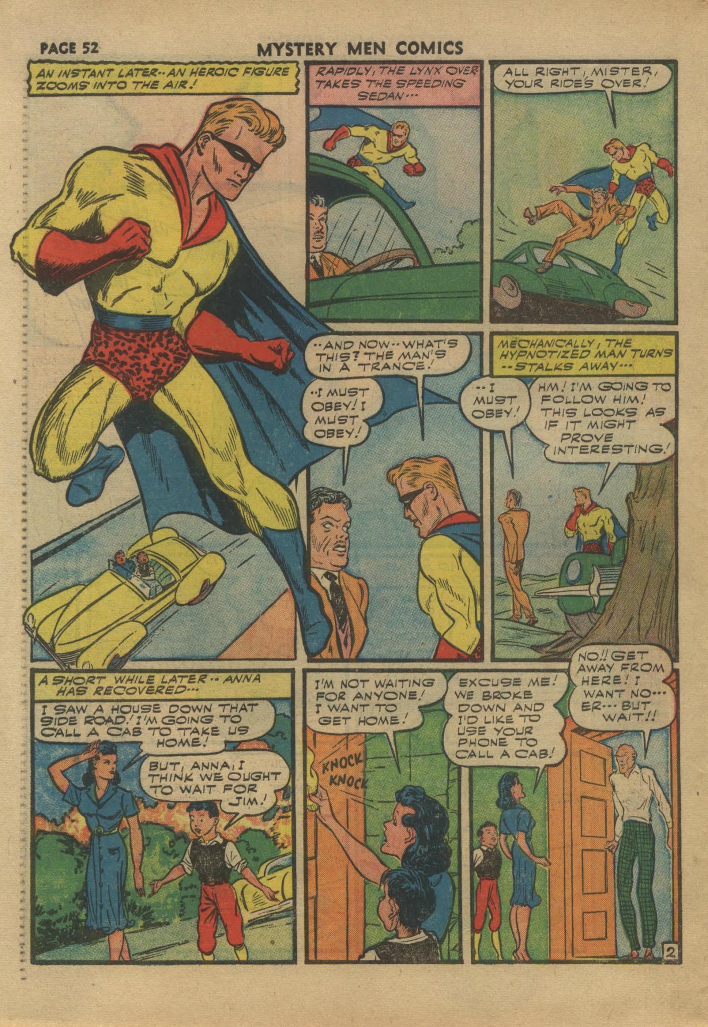 Read online Mystery Men Comics comic -  Issue #30 - 54