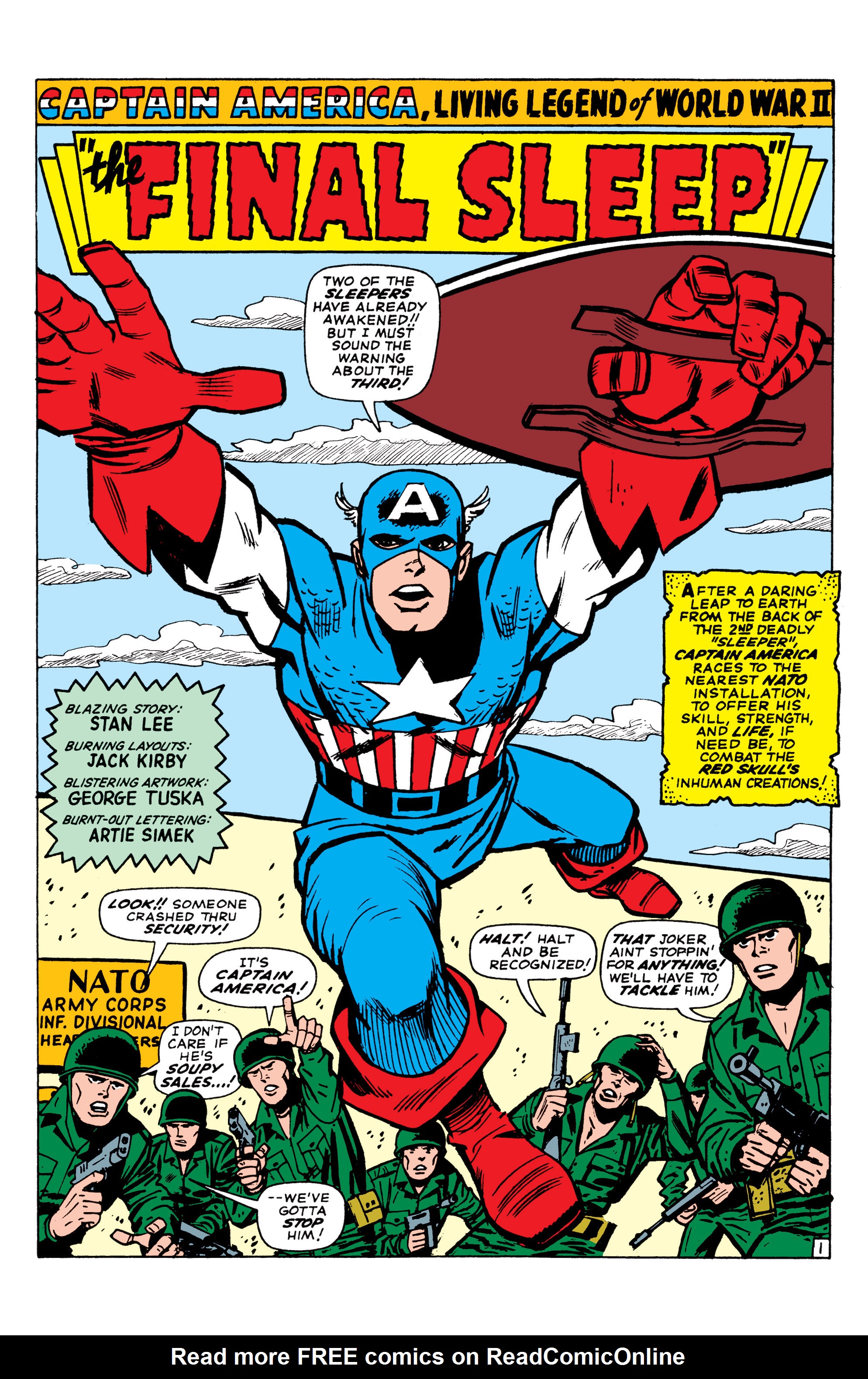 Read online Marvel Masterworks: Captain America comic -  Issue # TPB 1 (Part 2) - 72