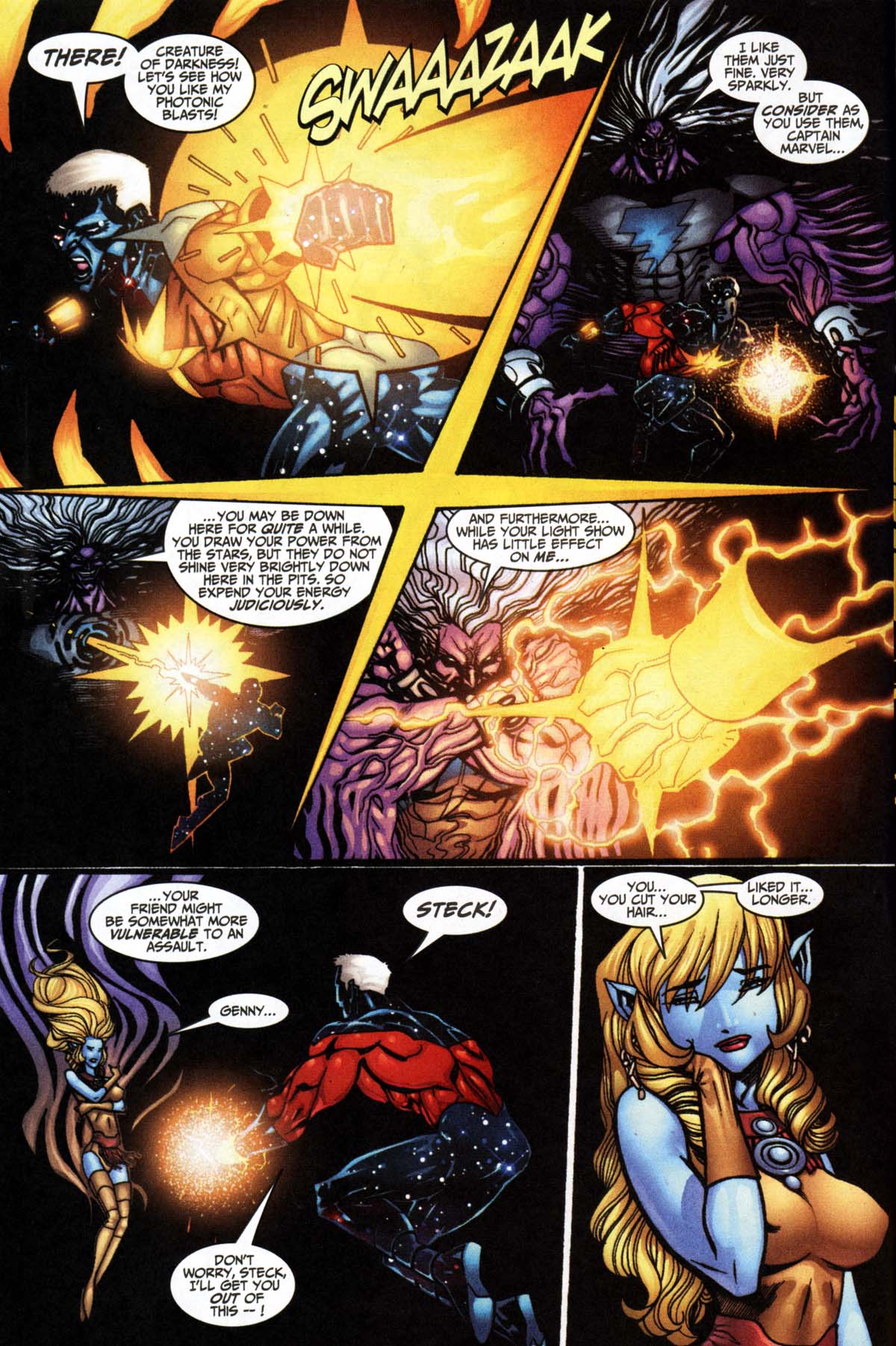 Read online Captain Marvel (1999) comic -  Issue #34 - 6